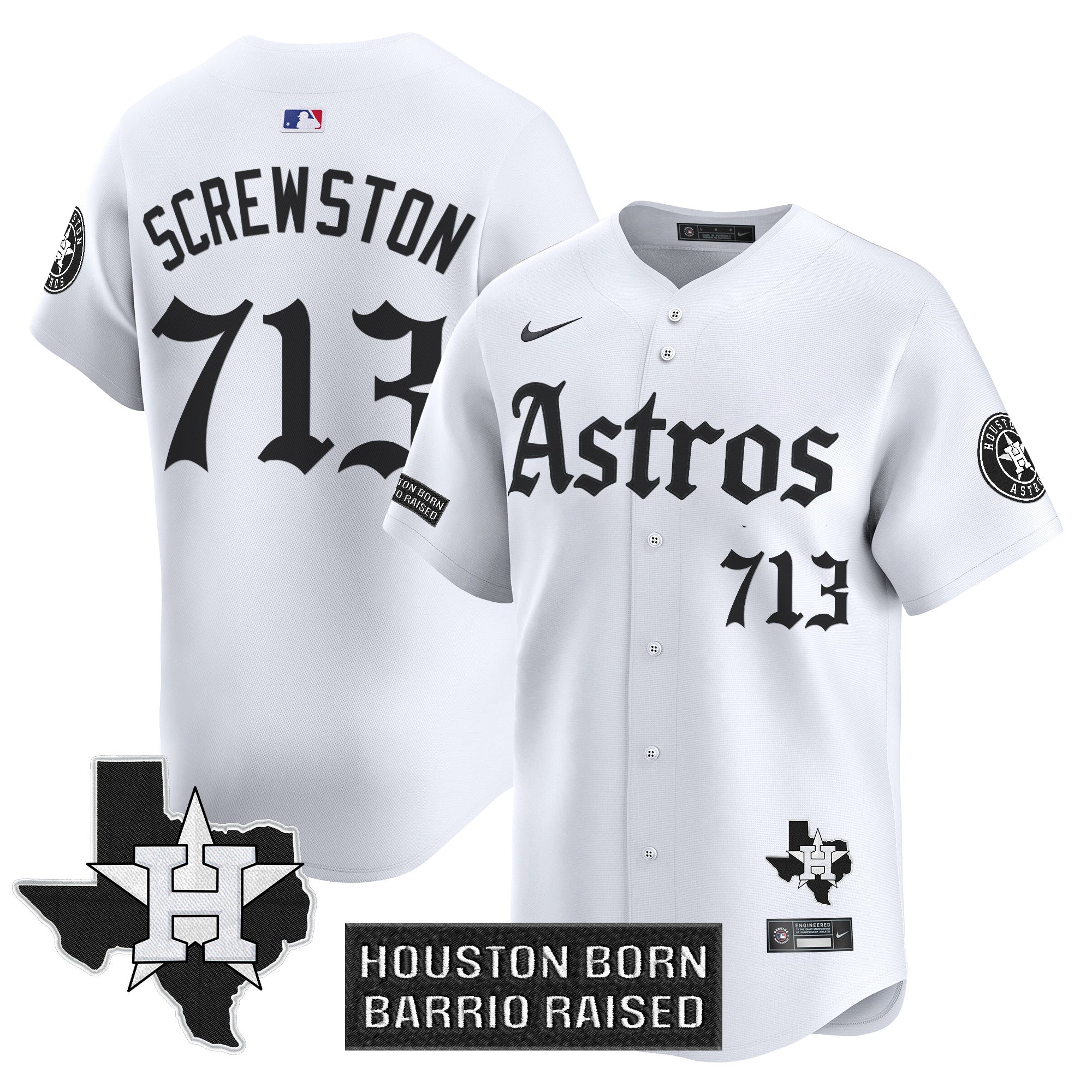 Men’s Houston ‘Gothic Edition’ Vapor Premier Limited Jersey