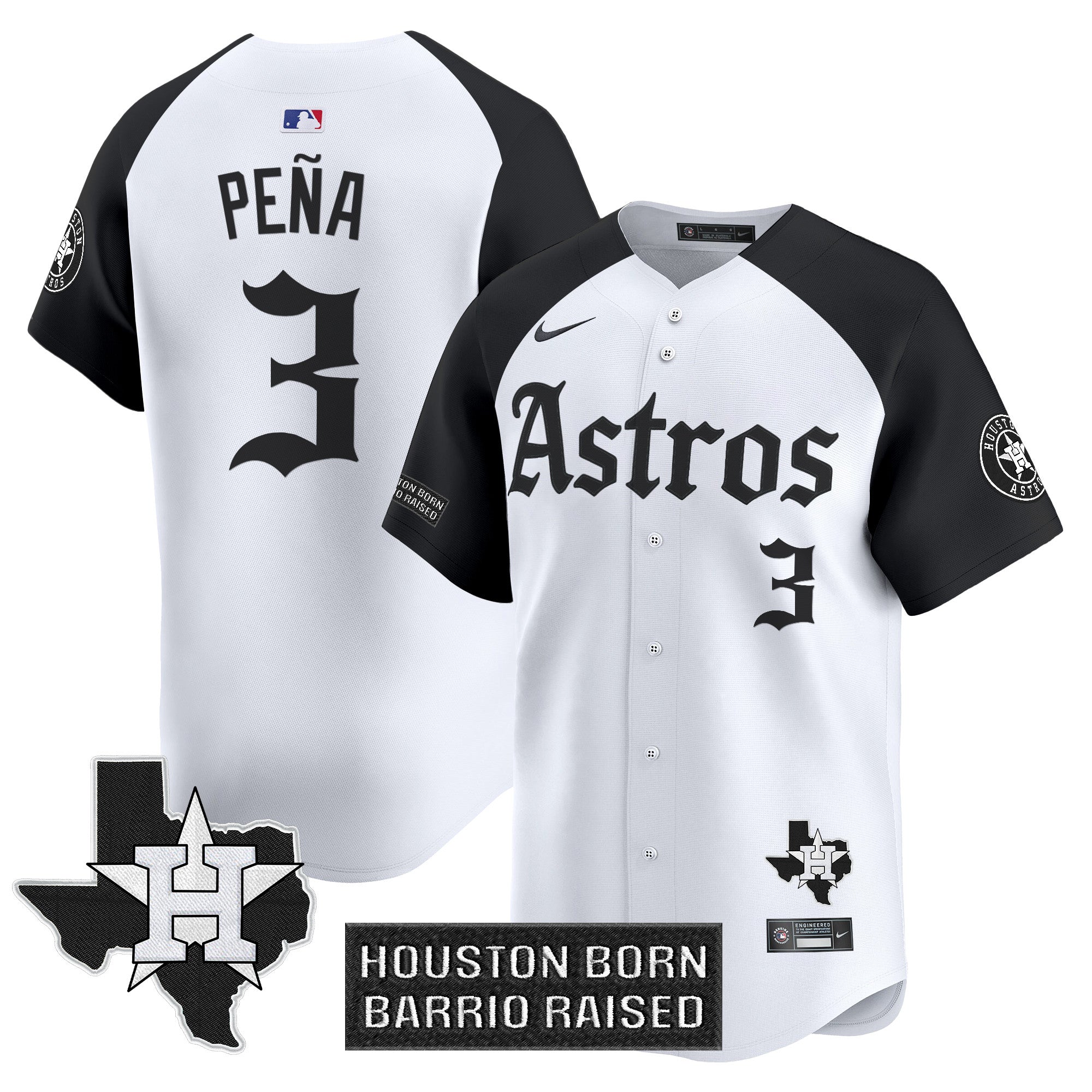 Men’s Houston ‘Gothic Edition’ Vapor Premier Limited Jersey