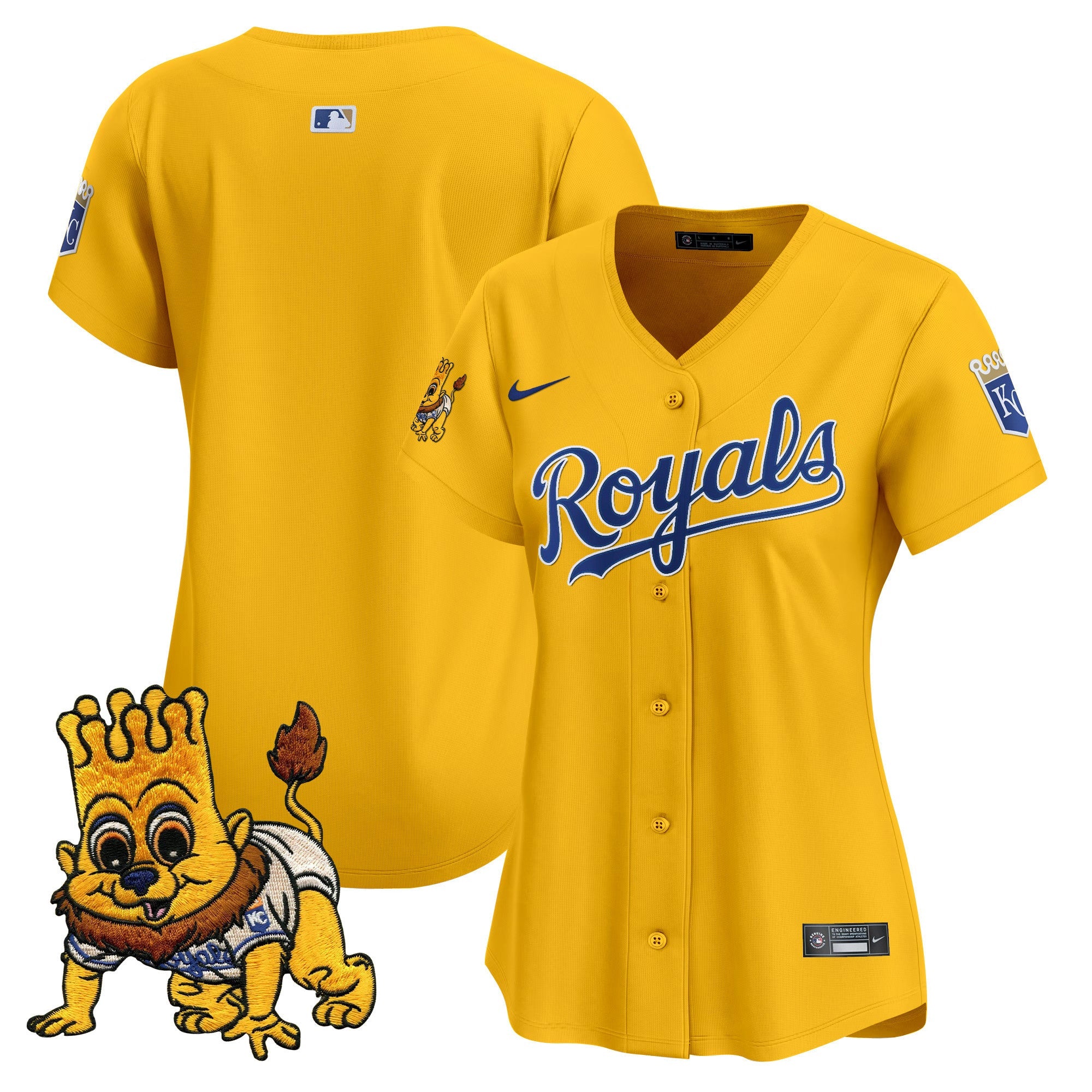 Women’s Kansas City Sluggerrr Patch Vapor Premier Limited Jersey