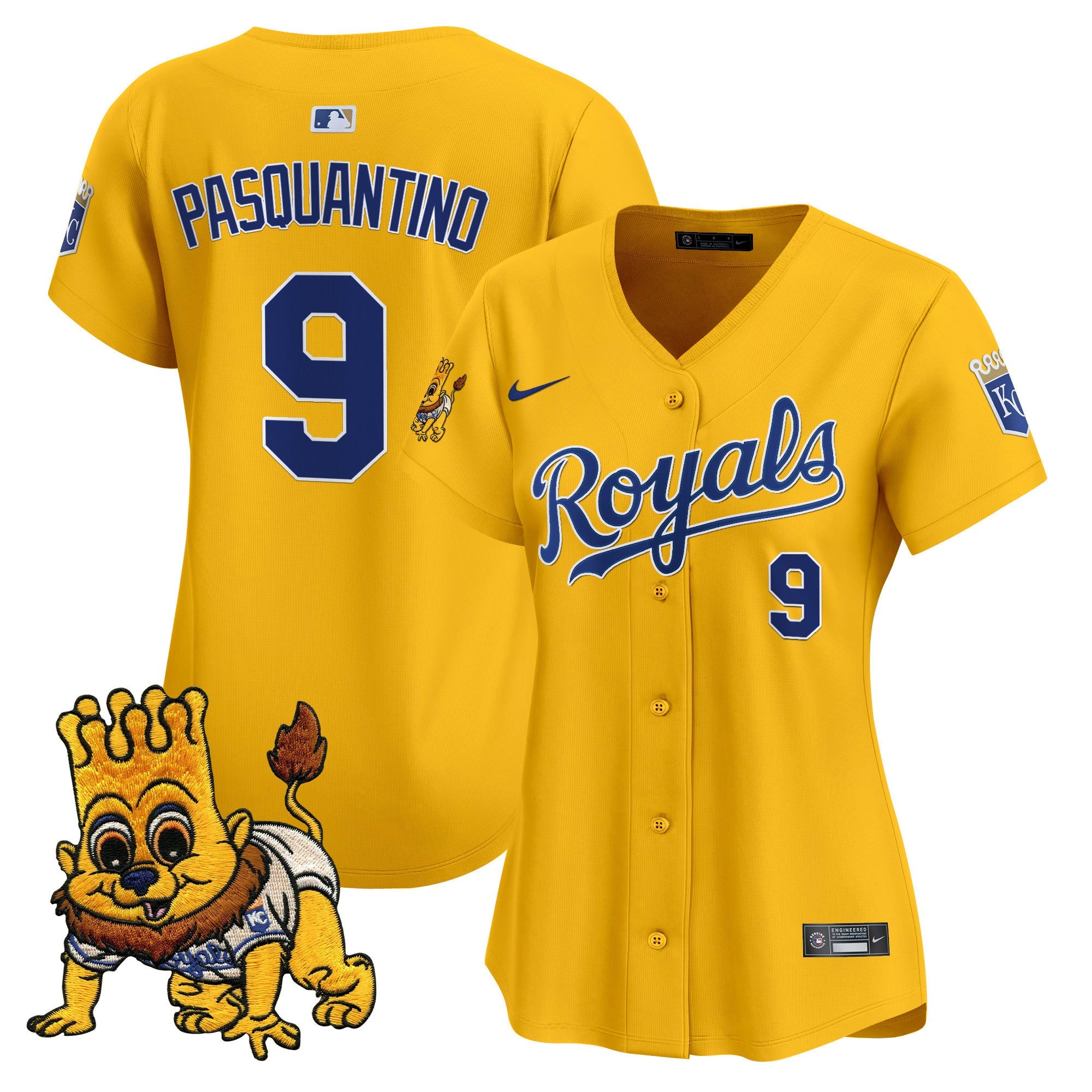 Women’s Kansas City Sluggerrr Patch Vapor Premier Limited Jersey
