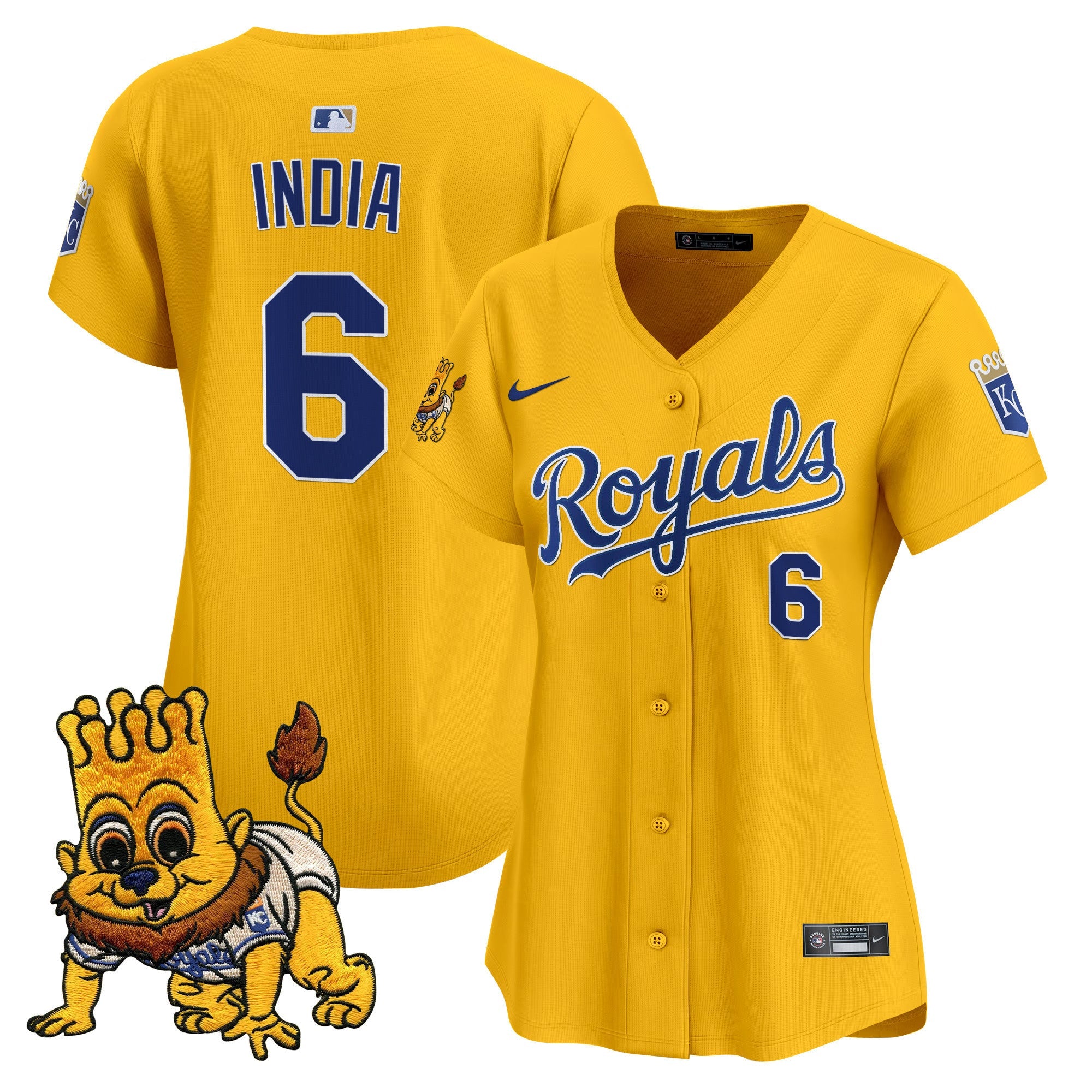 Women’s Kansas City Sluggerrr Patch Vapor Premier Limited Jersey