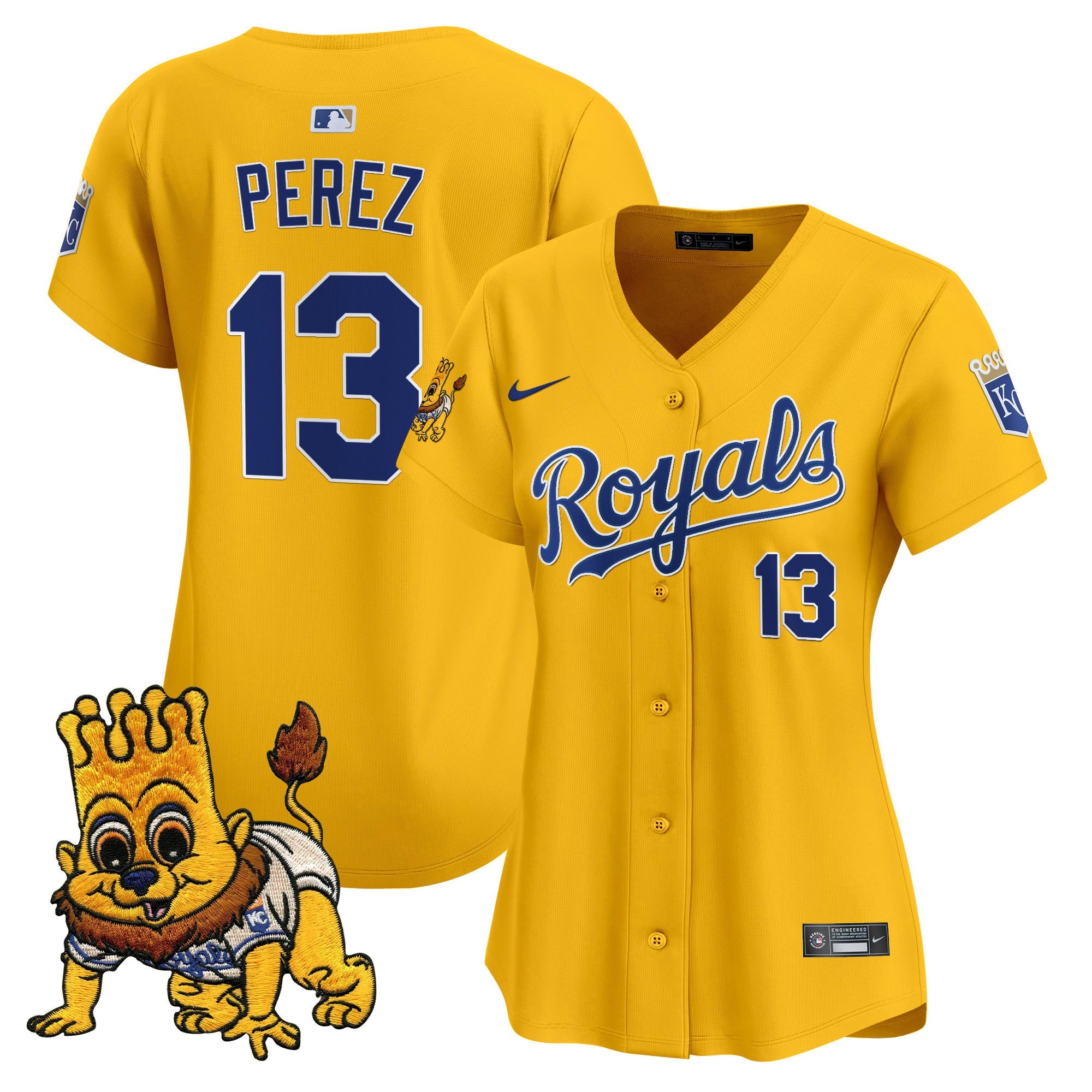 Women’s Kansas City Sluggerrr Patch Vapor Premier Limited Jersey