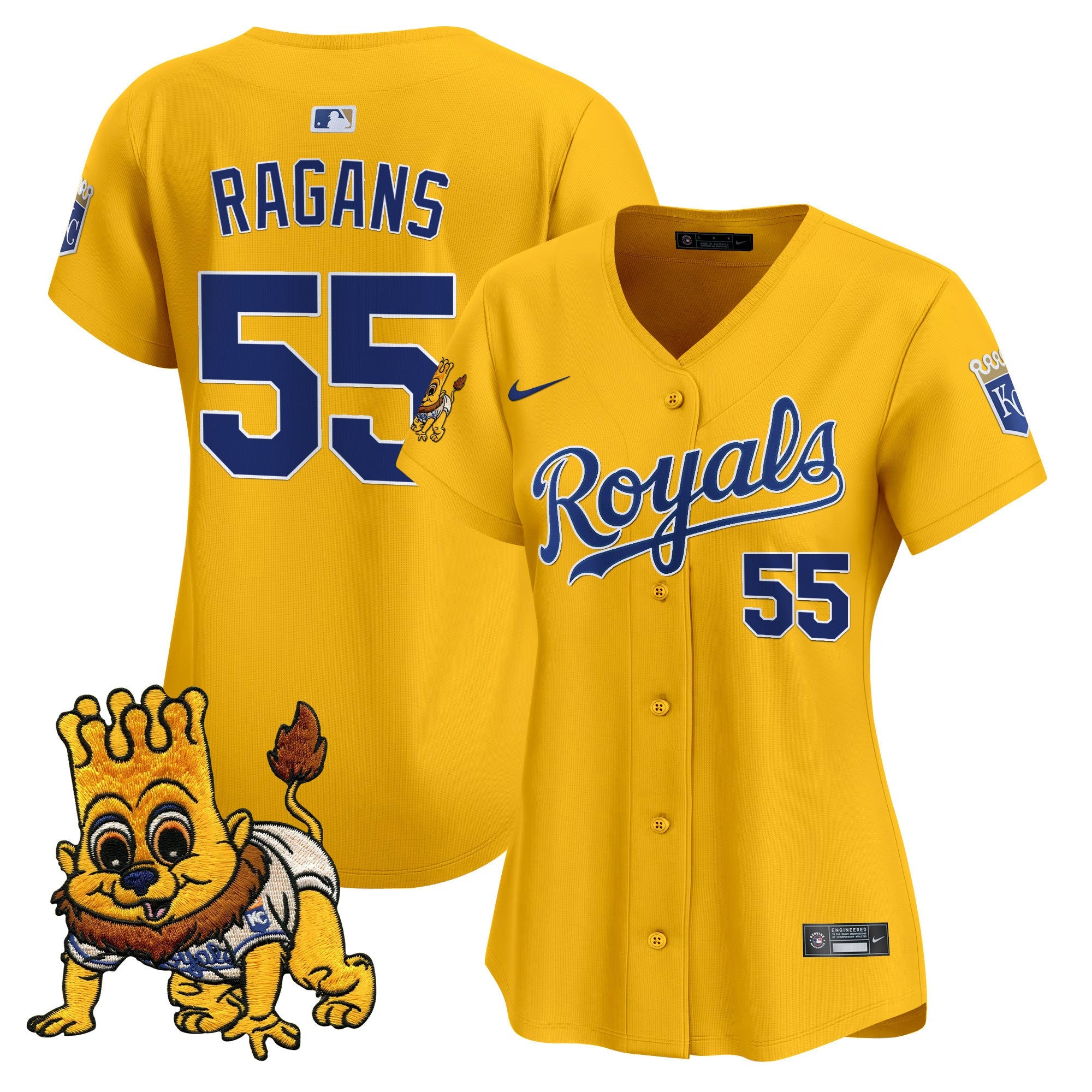 Women’s Kansas City Sluggerrr Patch Vapor Premier Limited Jersey