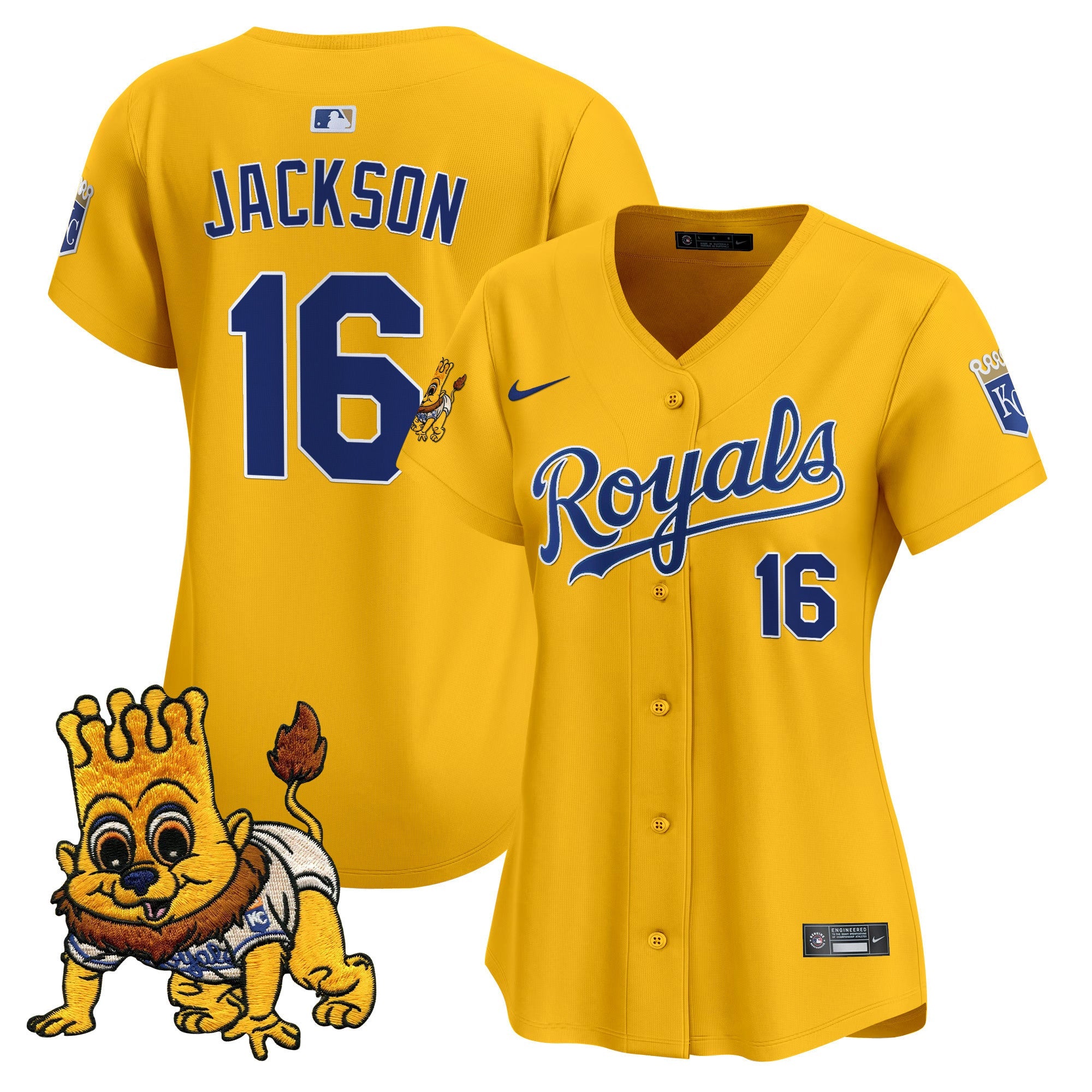 Women’s Kansas City Sluggerrr Patch Vapor Premier Limited Jersey