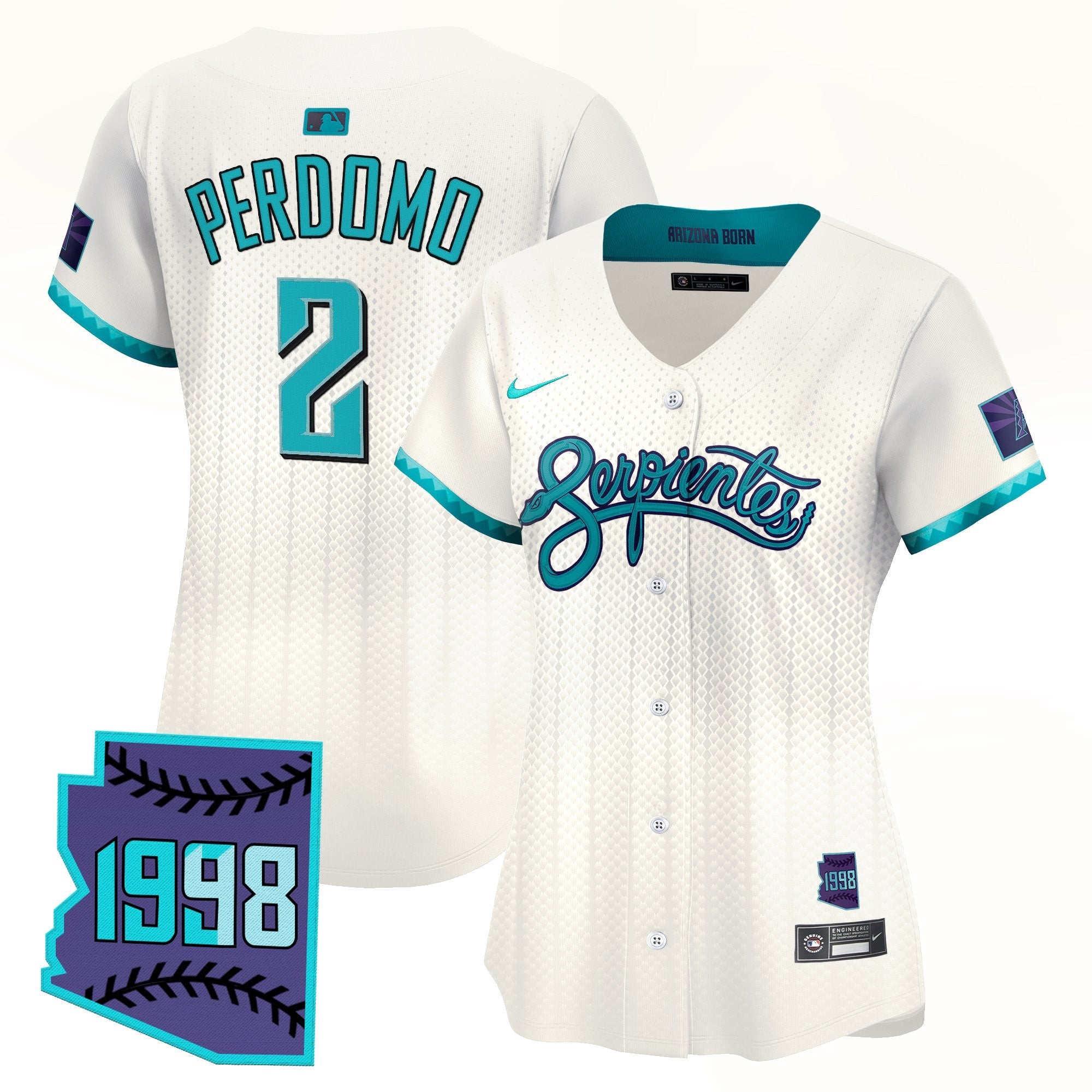 Women’s Arizona 2025 City Connect Vapor Premier Limited Jersey V2 – Stitched