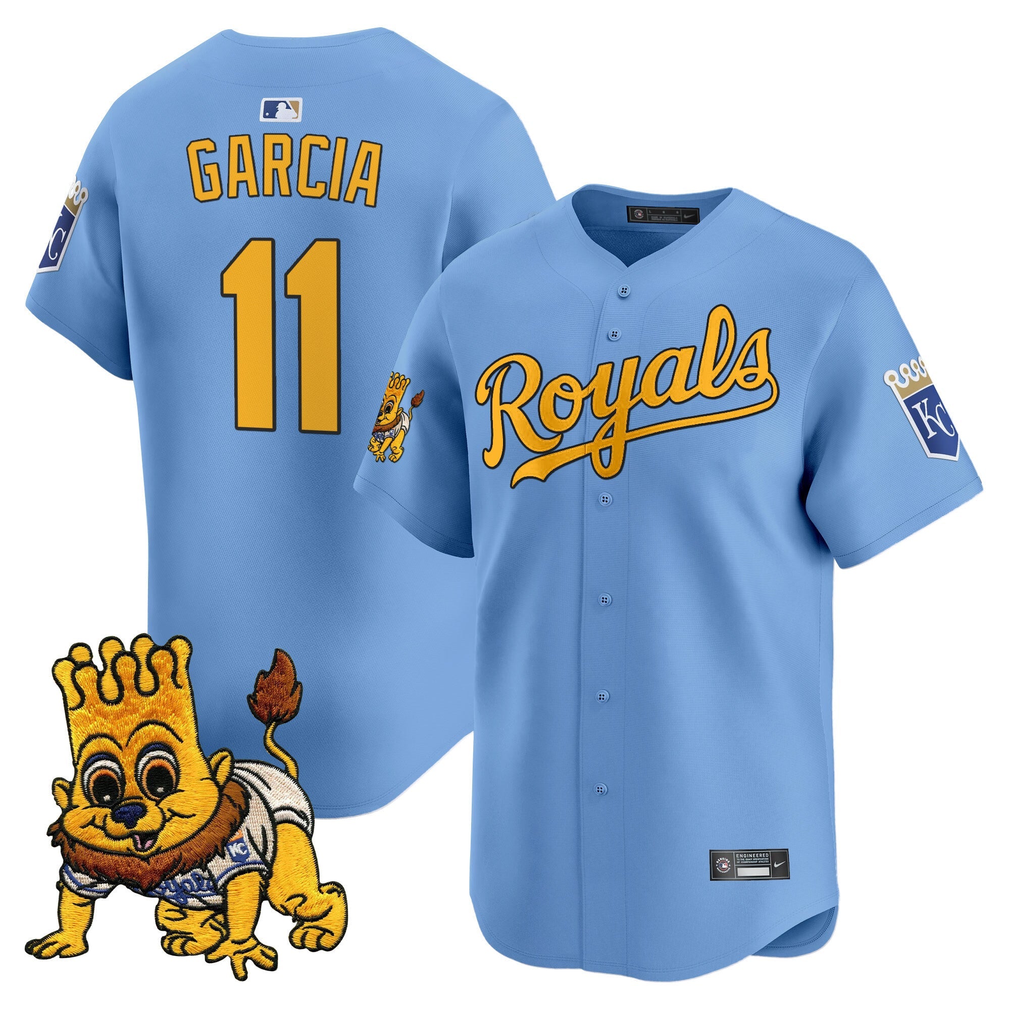 Men’s Kansas City Sluggerrr Patch Vapor Premier Limited Jersey
