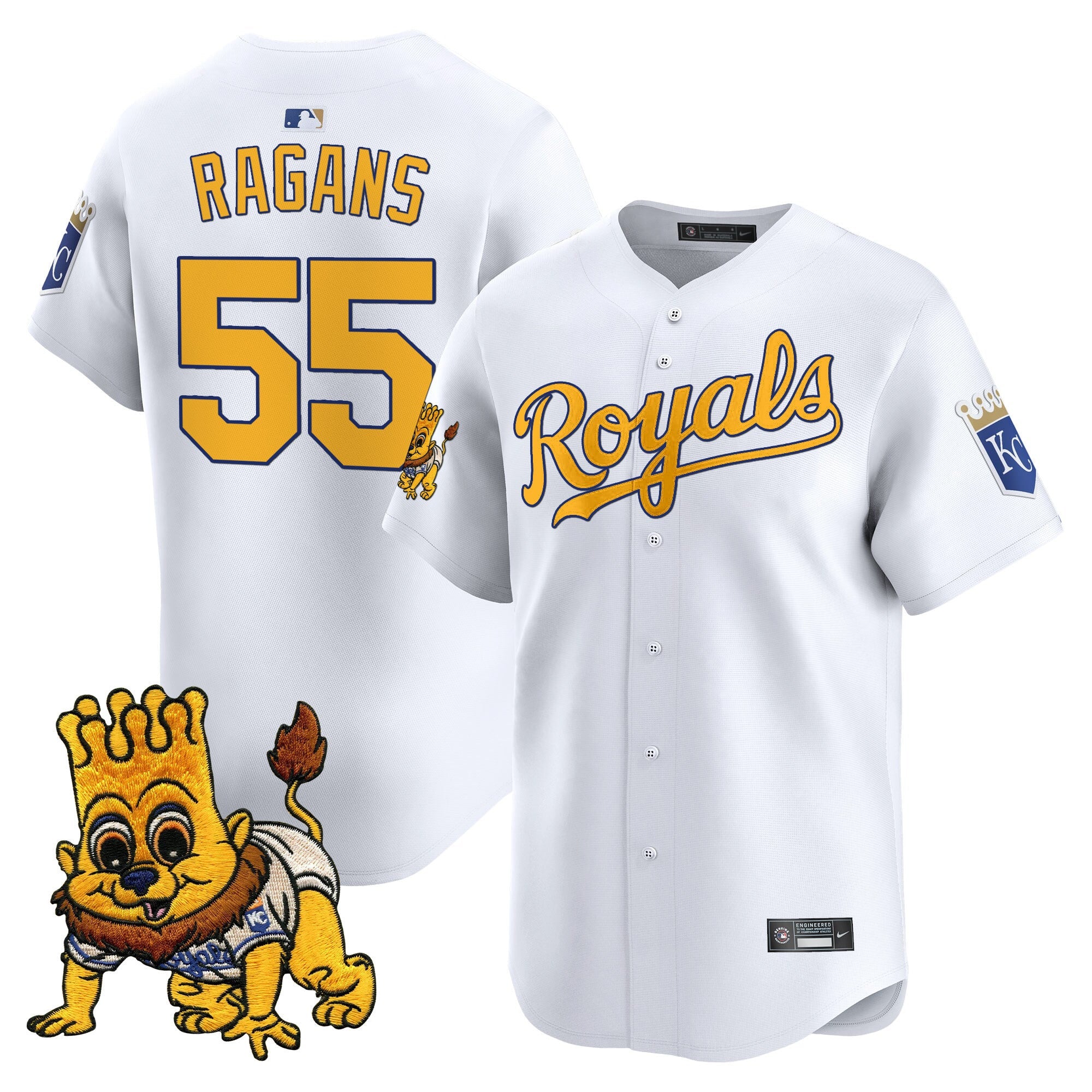Men’s Kansas City Sluggerrr Patch Vapor Premier Limited Jersey