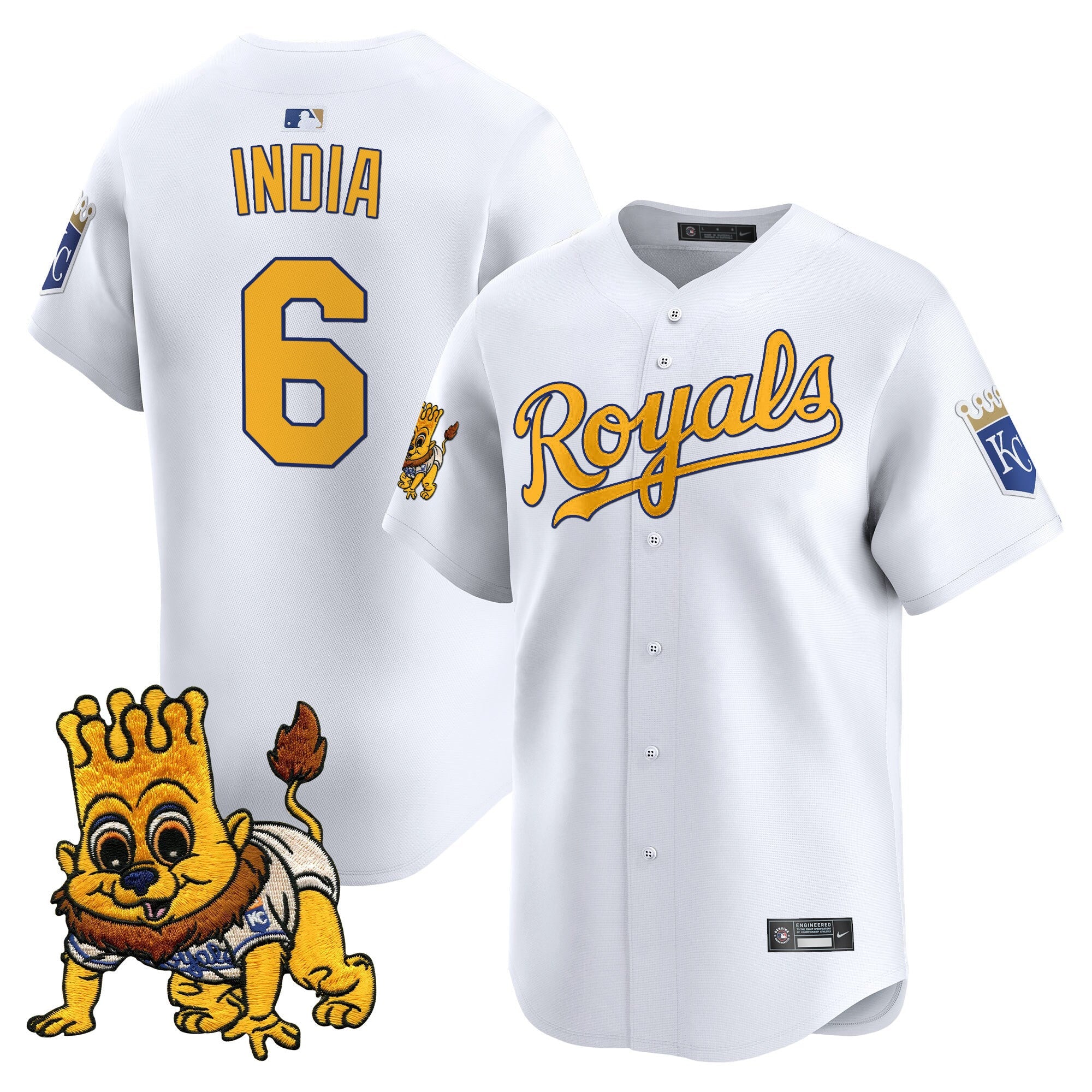 Men’s Kansas City Sluggerrr Patch Vapor Premier Limited Jersey