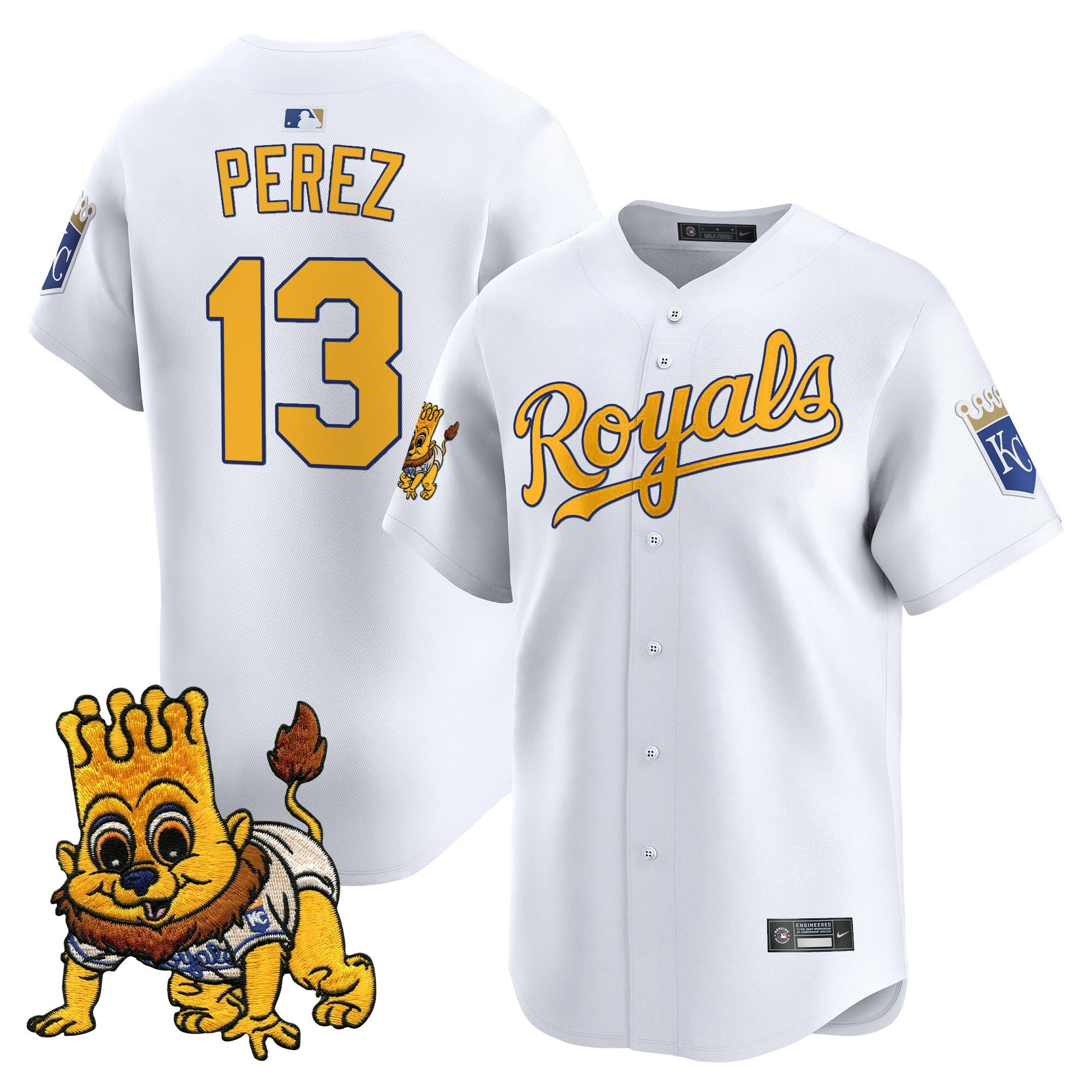 Men’s Kansas City Sluggerrr Patch Vapor Premier Limited Jersey