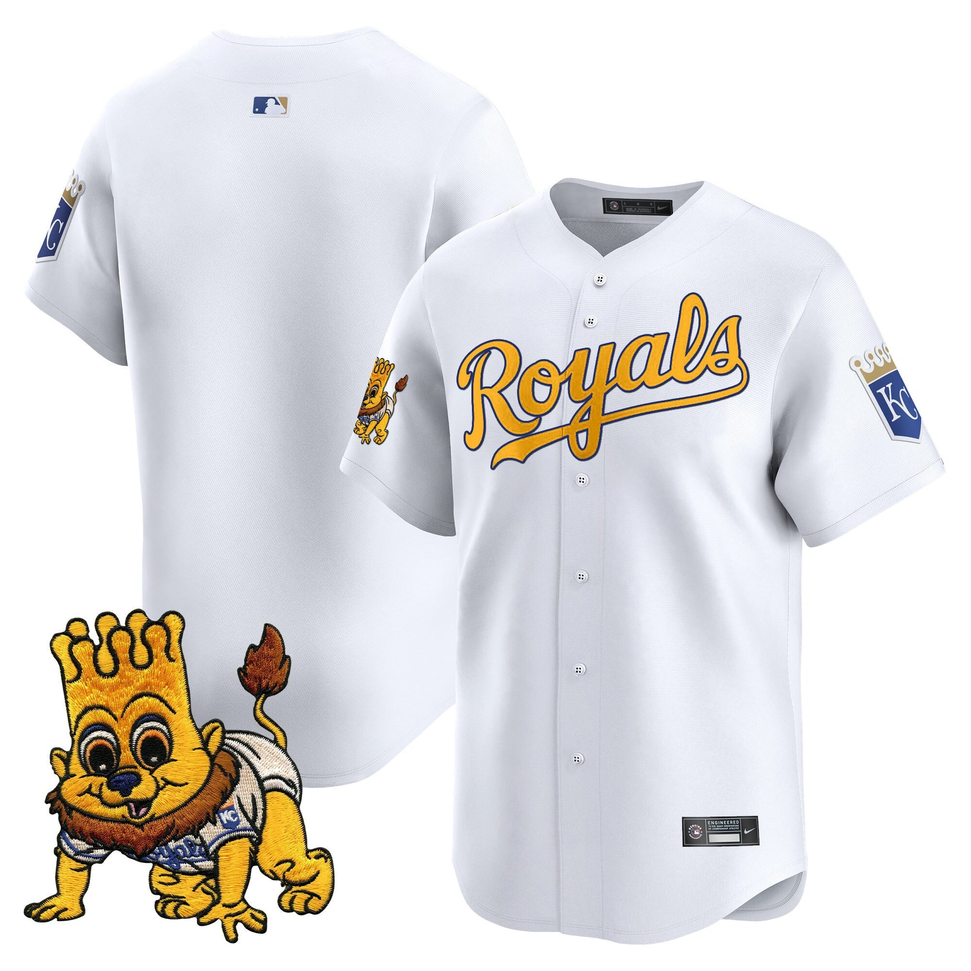 Men’s Kansas City Sluggerrr Patch Vapor Premier Limited Jersey