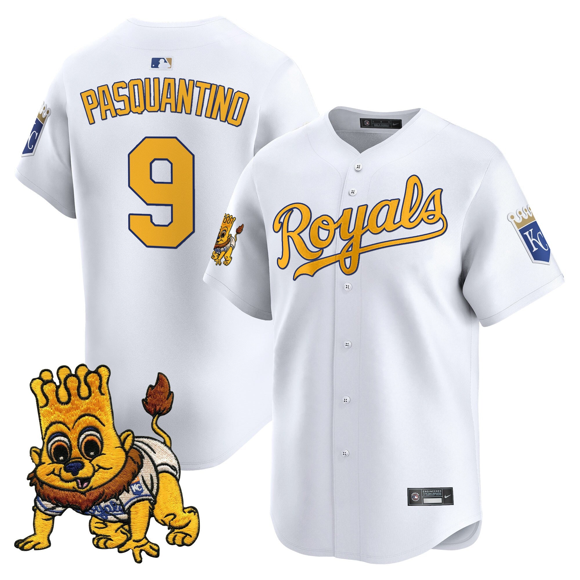 Youth’s Kansas City Sluggerrr Patch Vapor Premier Limited Jersey