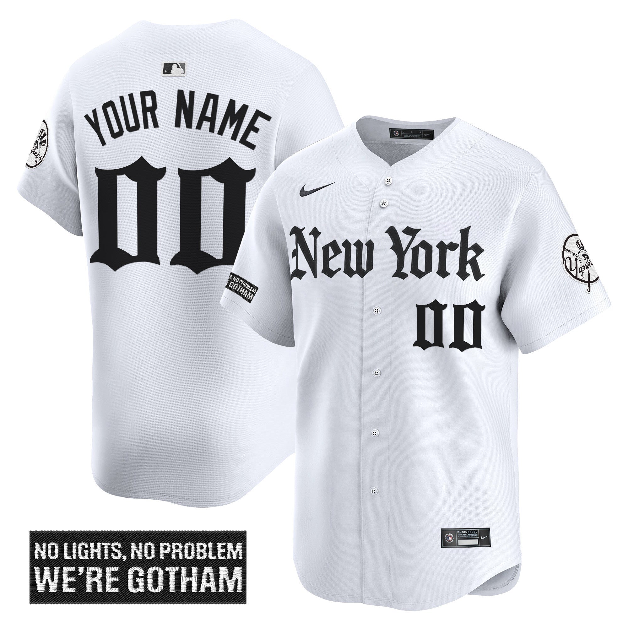 New York ‘Gothic Legacy Edition’ Vapor Premier Limited Custom Jersey