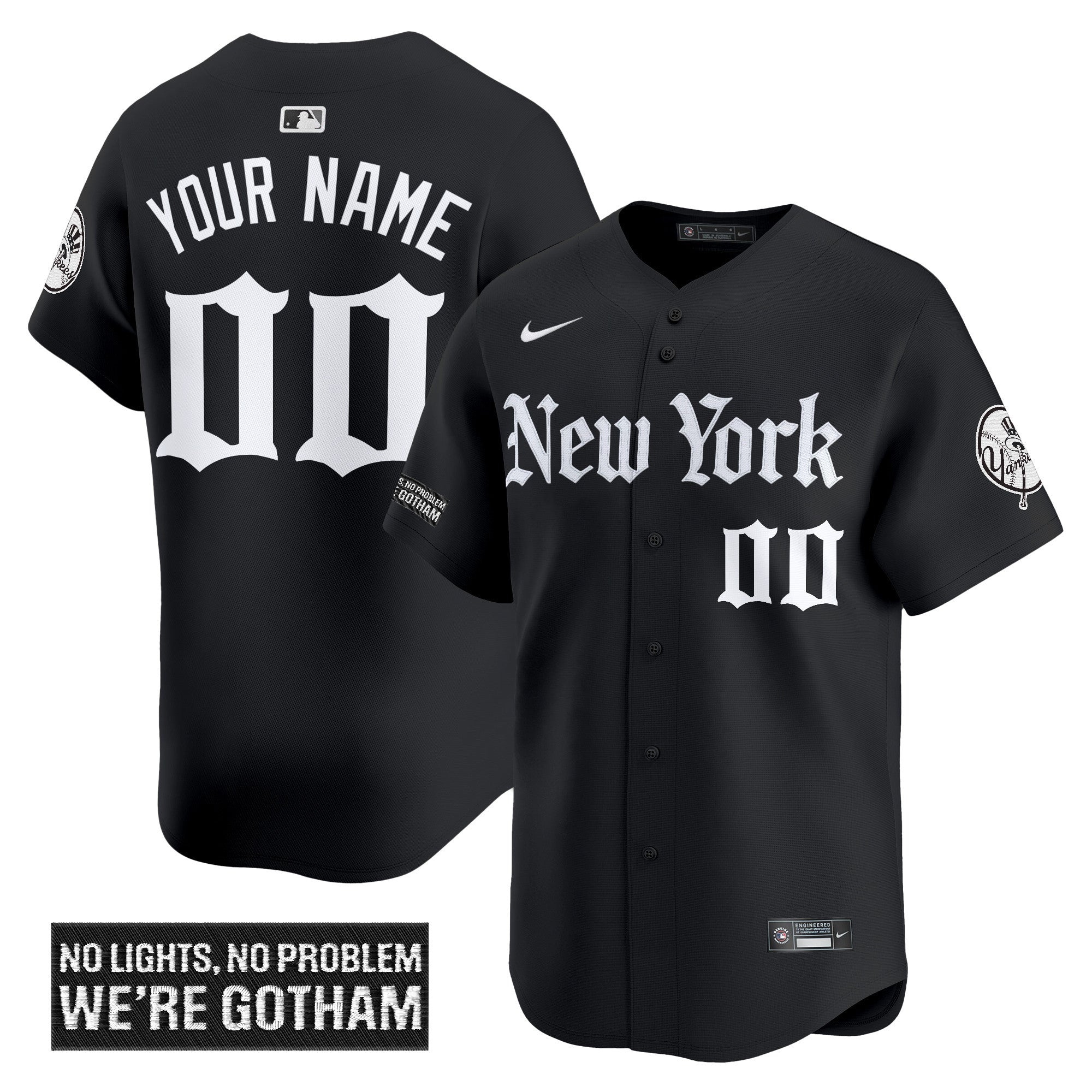 New York ‘Gothic Legacy Edition’ Vapor Premier Limited Custom Jersey