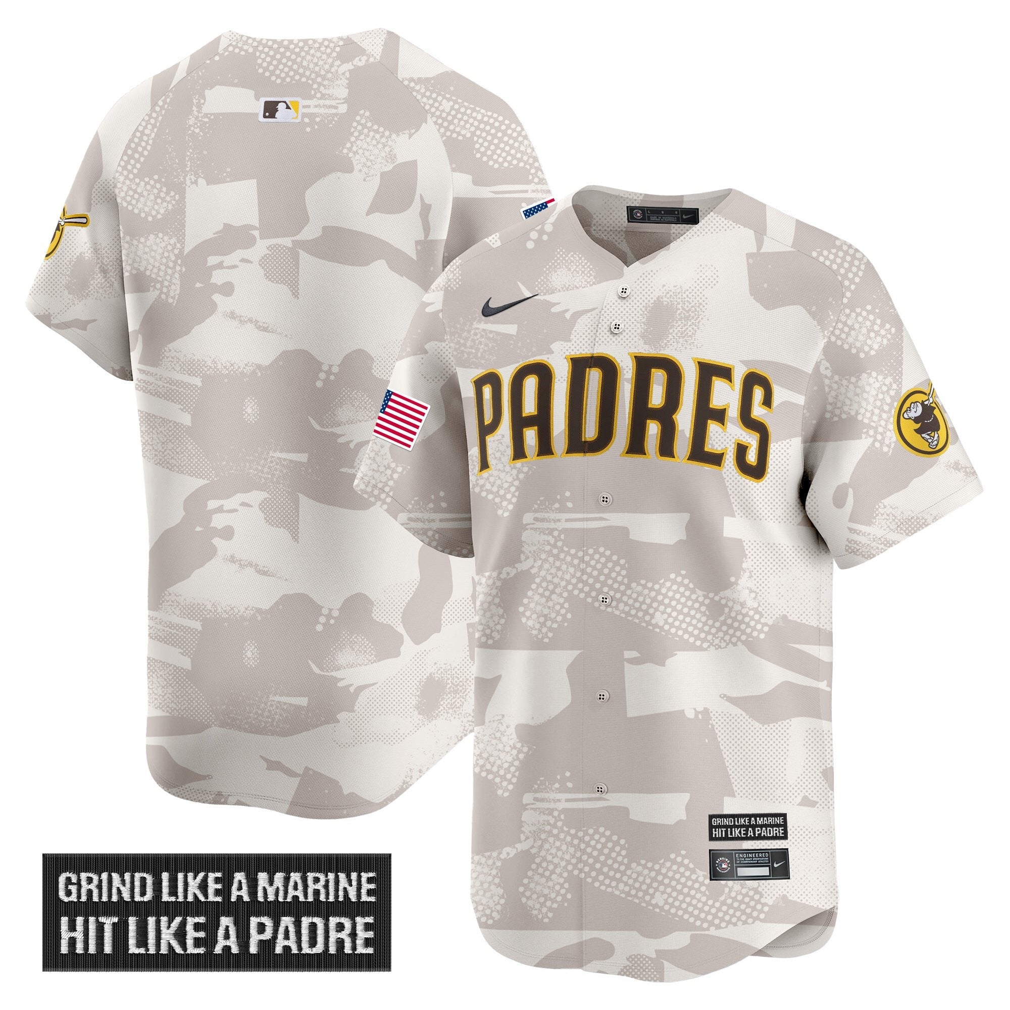 Men’s San Diego 2025 Armed Forces Day Vapor Premier Limited Jersey