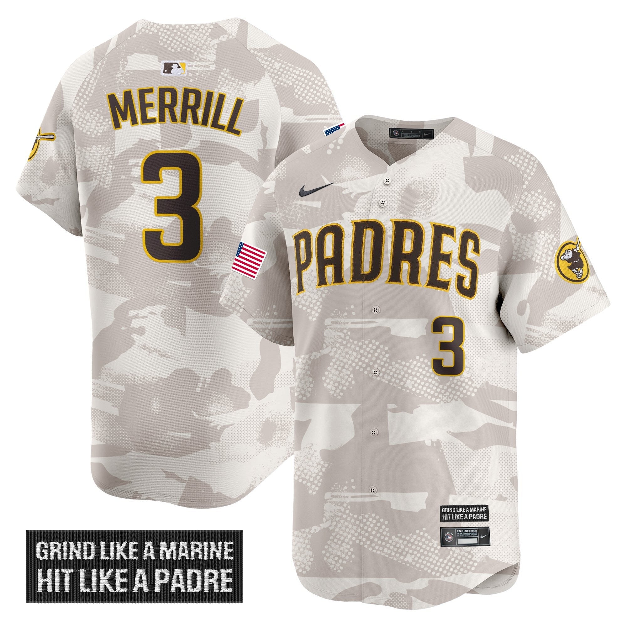 Men’s San Diego 2025 Armed Forces Day Vapor Premier Limited Jersey