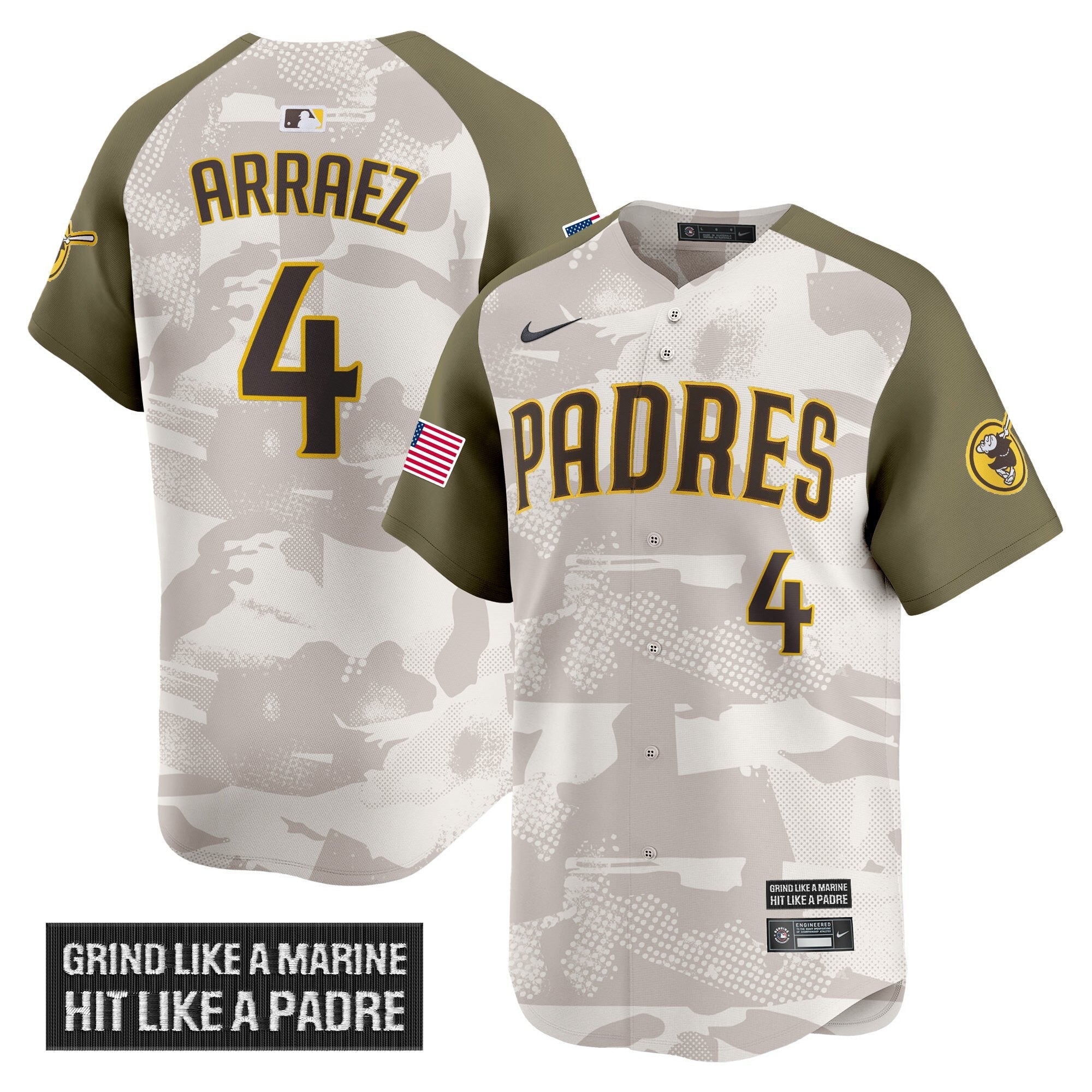 Men’s San Diego 2025 Armed Forces Day Vapor Premier Limited Jersey