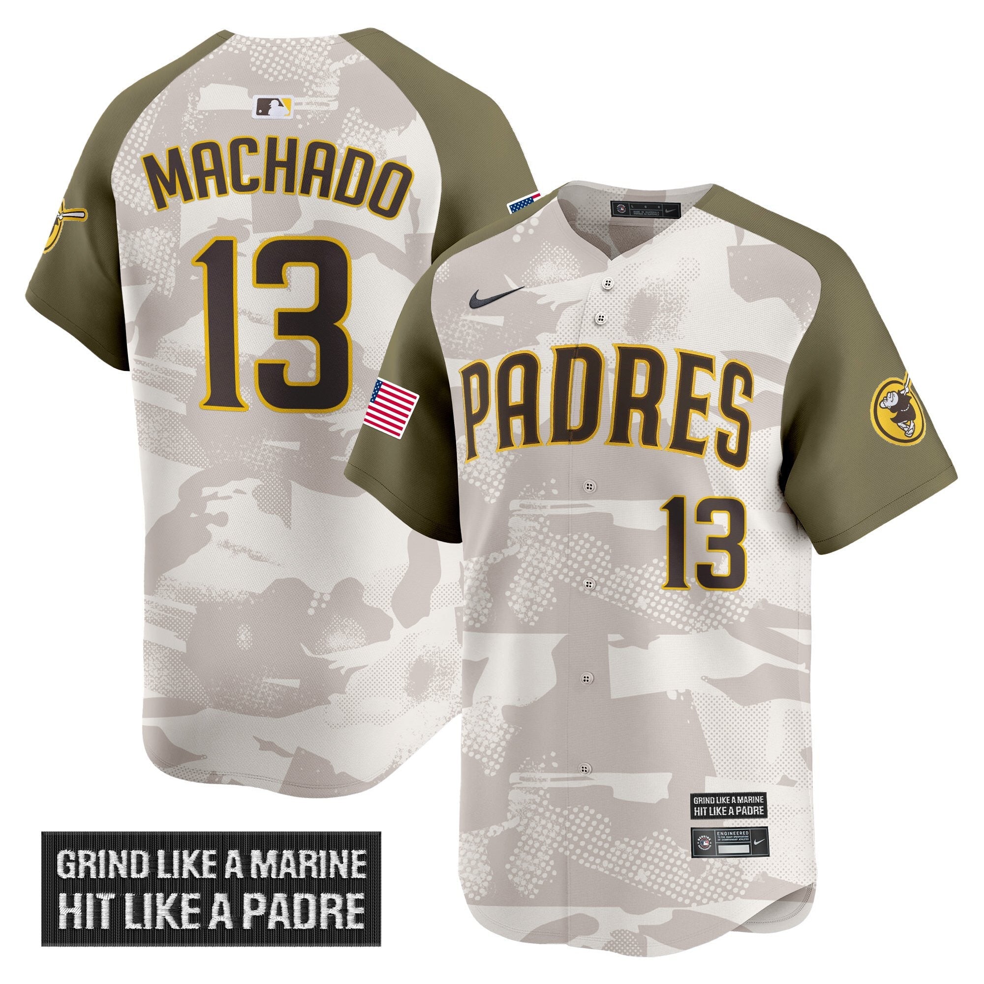 Men’s San Diego 2025 Armed Forces Day Vapor Premier Limited Jersey