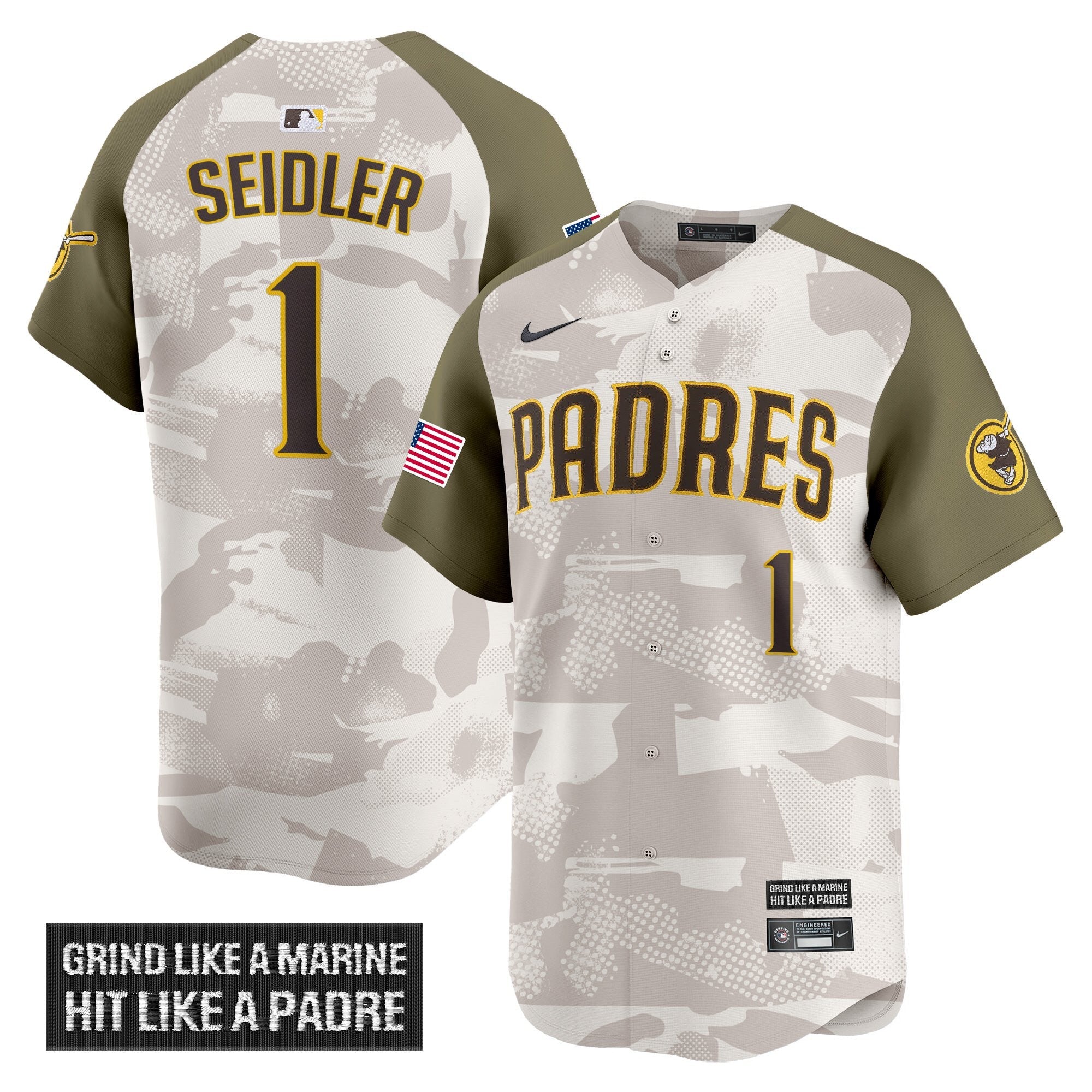 Men’s San Diego 2025 Armed Forces Day Vapor Premier Limited Jersey
