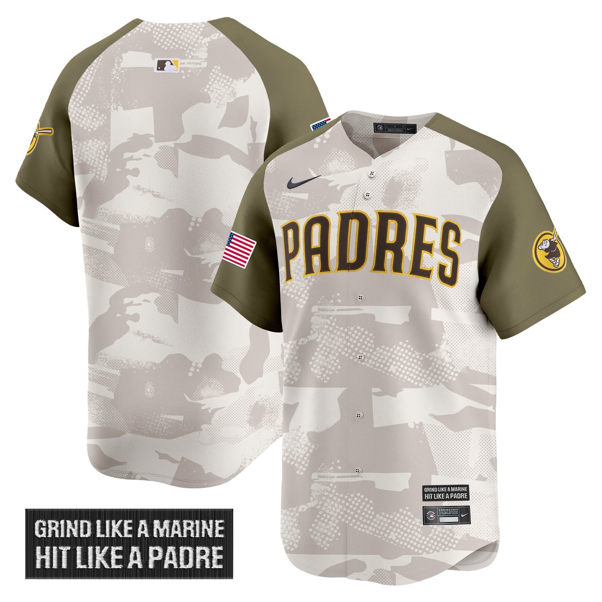 Men’s San Diego 2025 Armed Forces Day Vapor Premier Limited Jersey