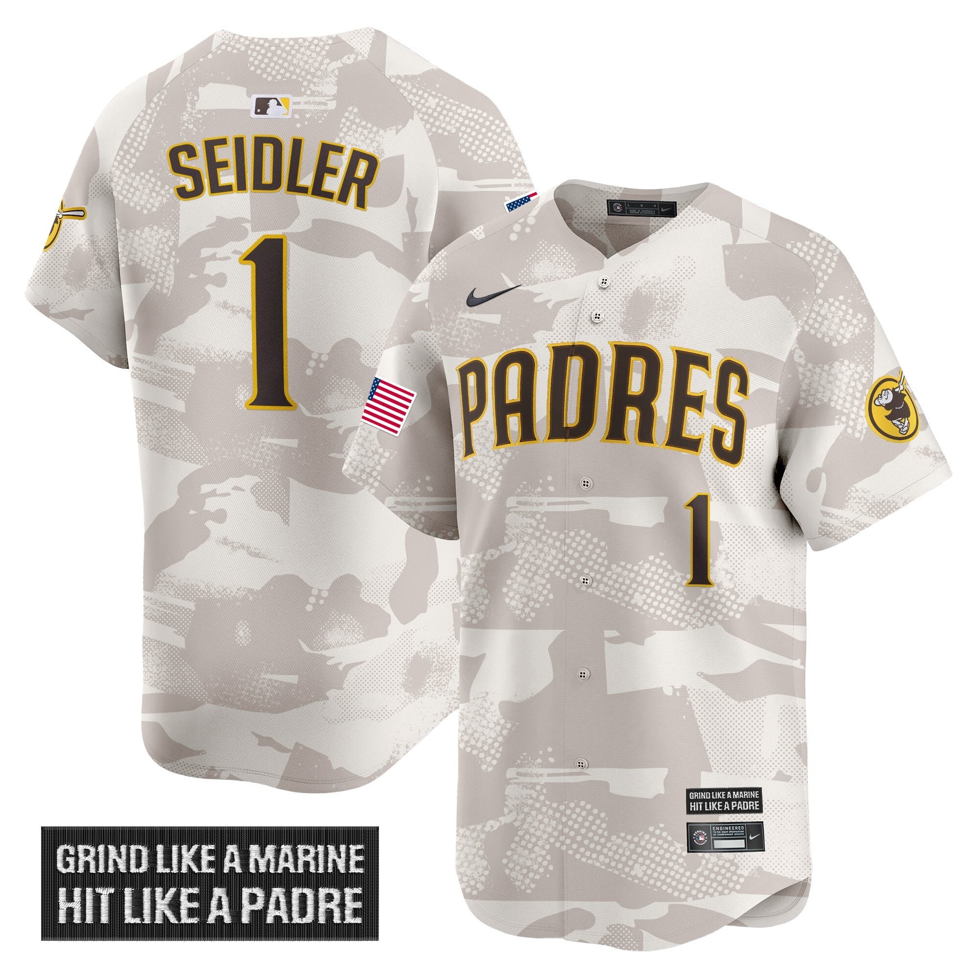 Men’s San Diego 2025 Armed Forces Day Vapor Premier Limited Jersey