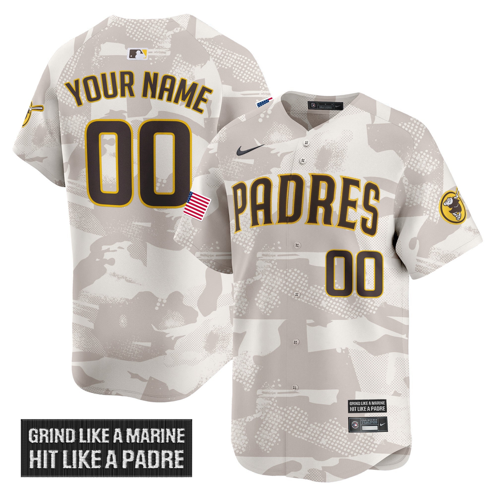 San Diego 2025 Armed Forces Day Vapor Premier Limited Custom Jersey