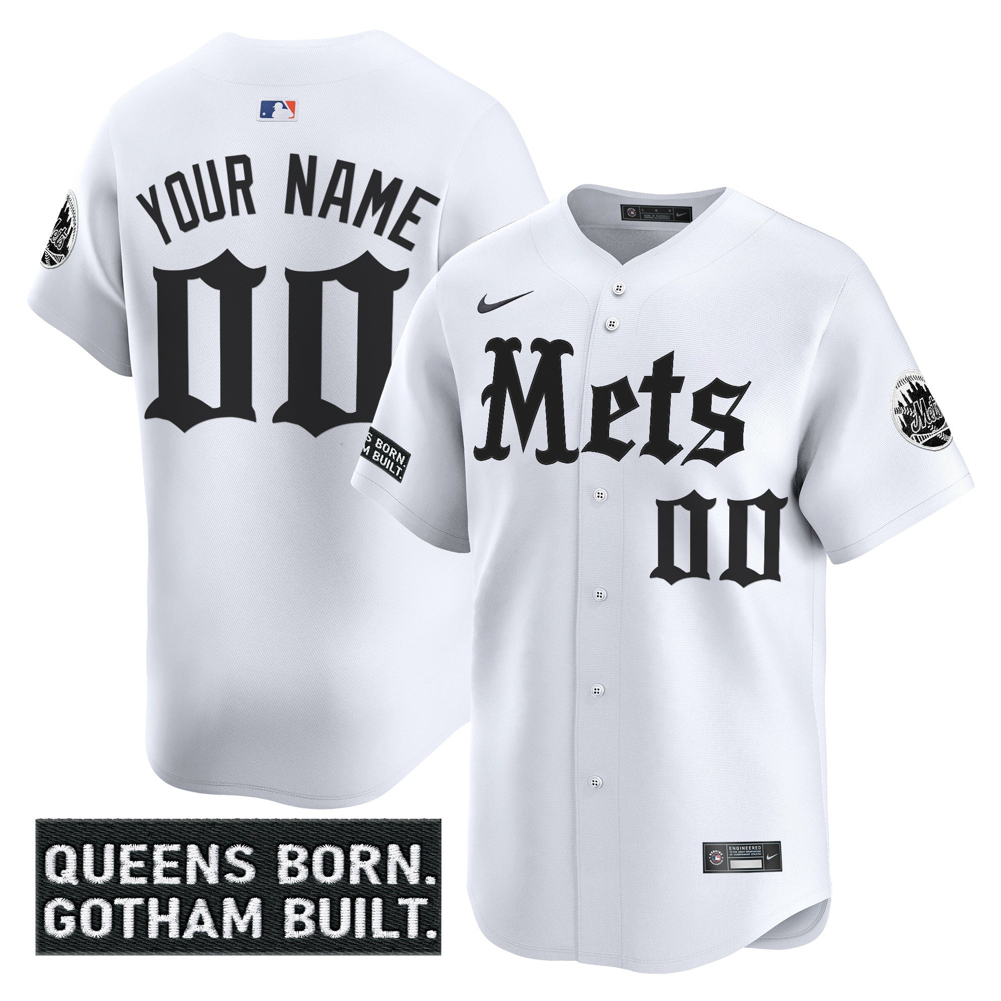 New York ‘Gotham Gothic Edition’ Vapor Premier Limited Custom Jersey