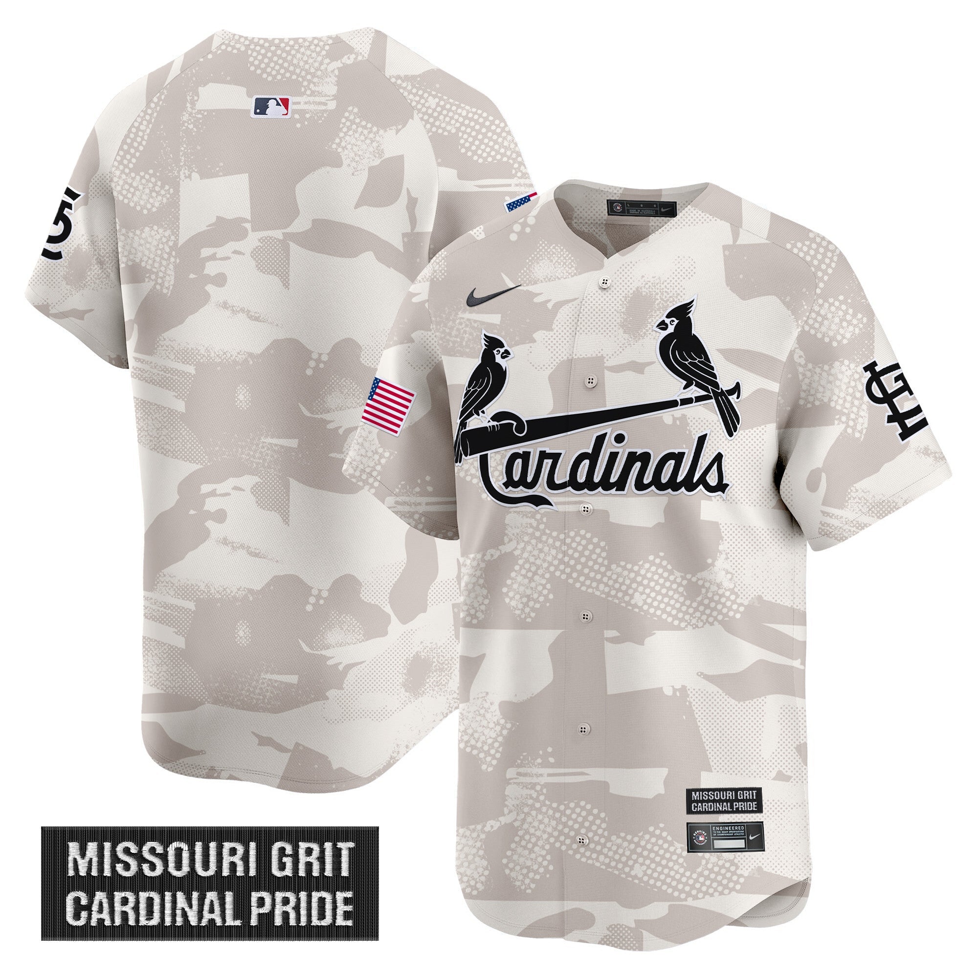 Men’s St. Louis 2025 Armed Forces Day Vapor Premier Limited Jersey