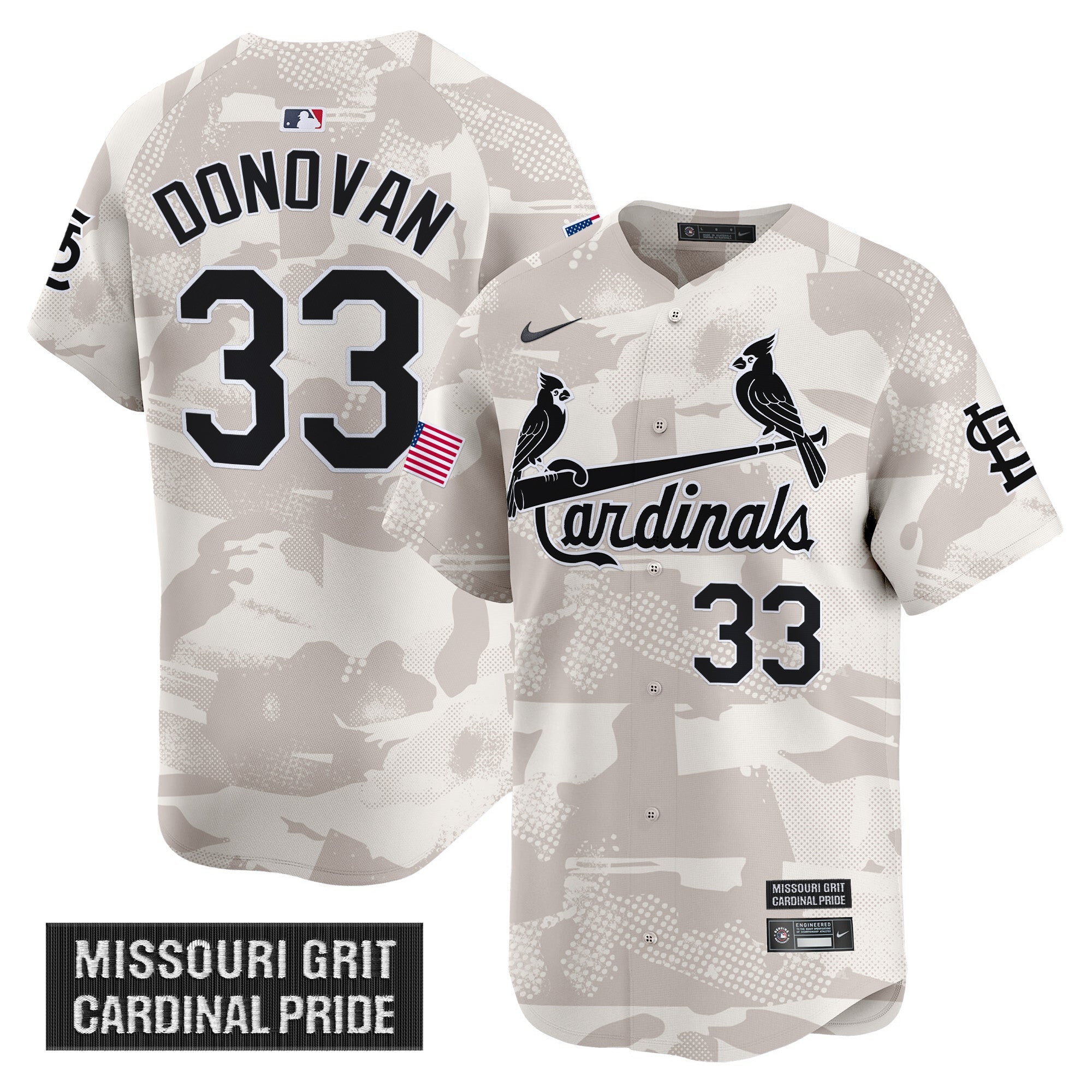 Men’s St. Louis 2025 Armed Forces Day Vapor Premier Limited Jersey