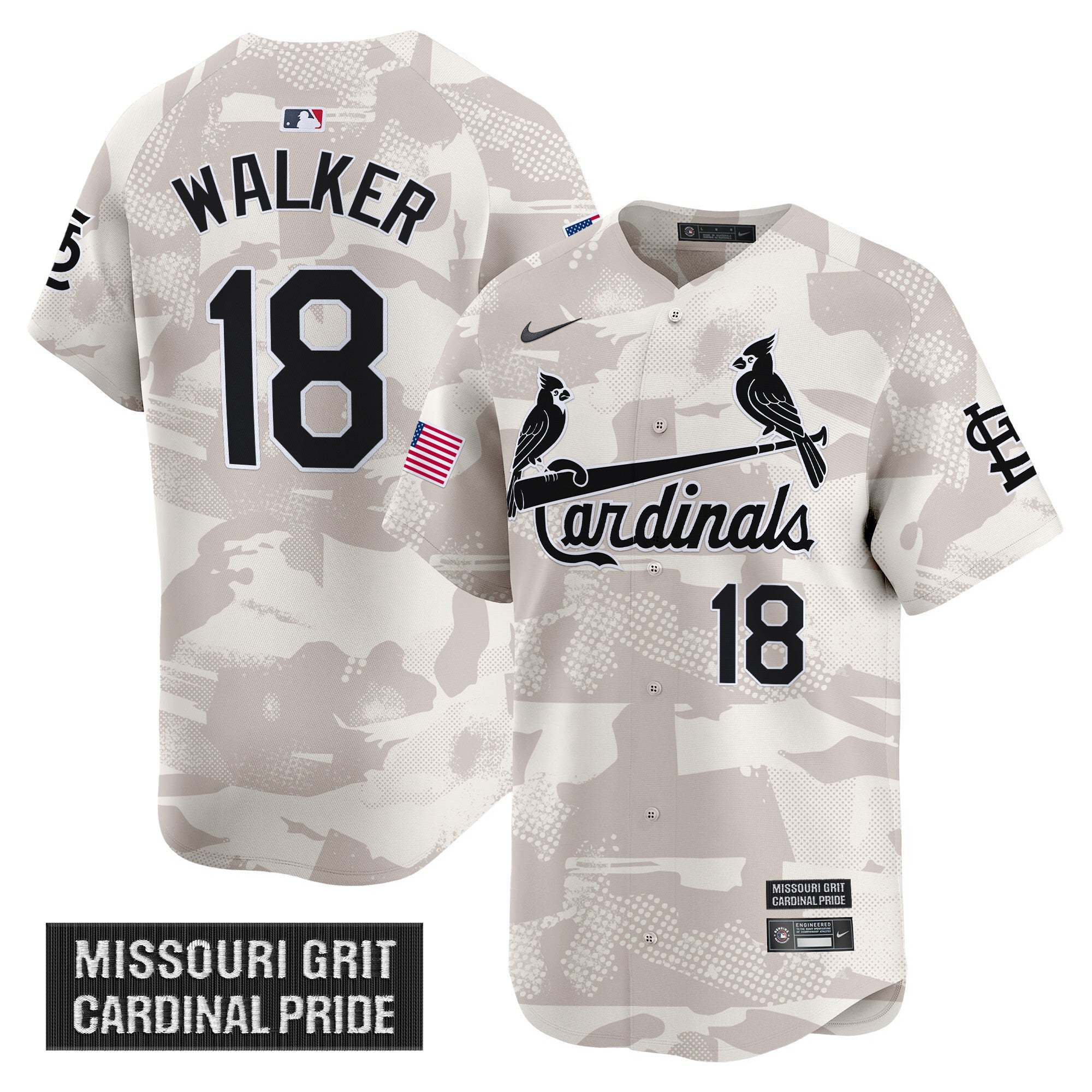 Men’s St. Louis 2025 Armed Forces Day Vapor Premier Limited Jersey