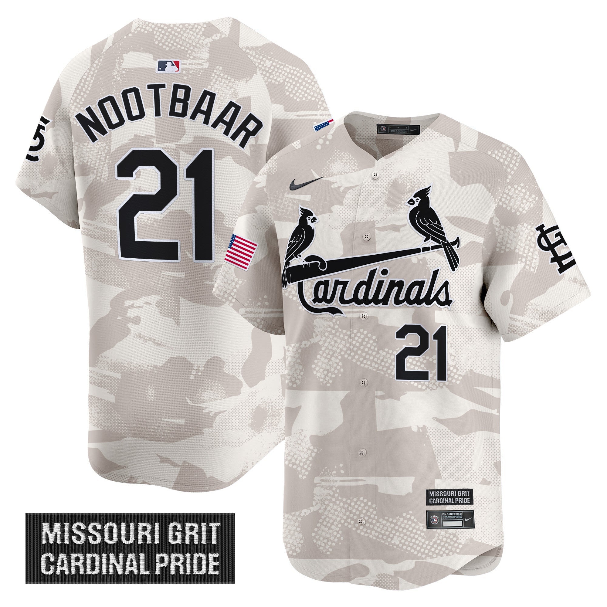 Men’s St. Louis 2025 Armed Forces Day Vapor Premier Limited Jersey