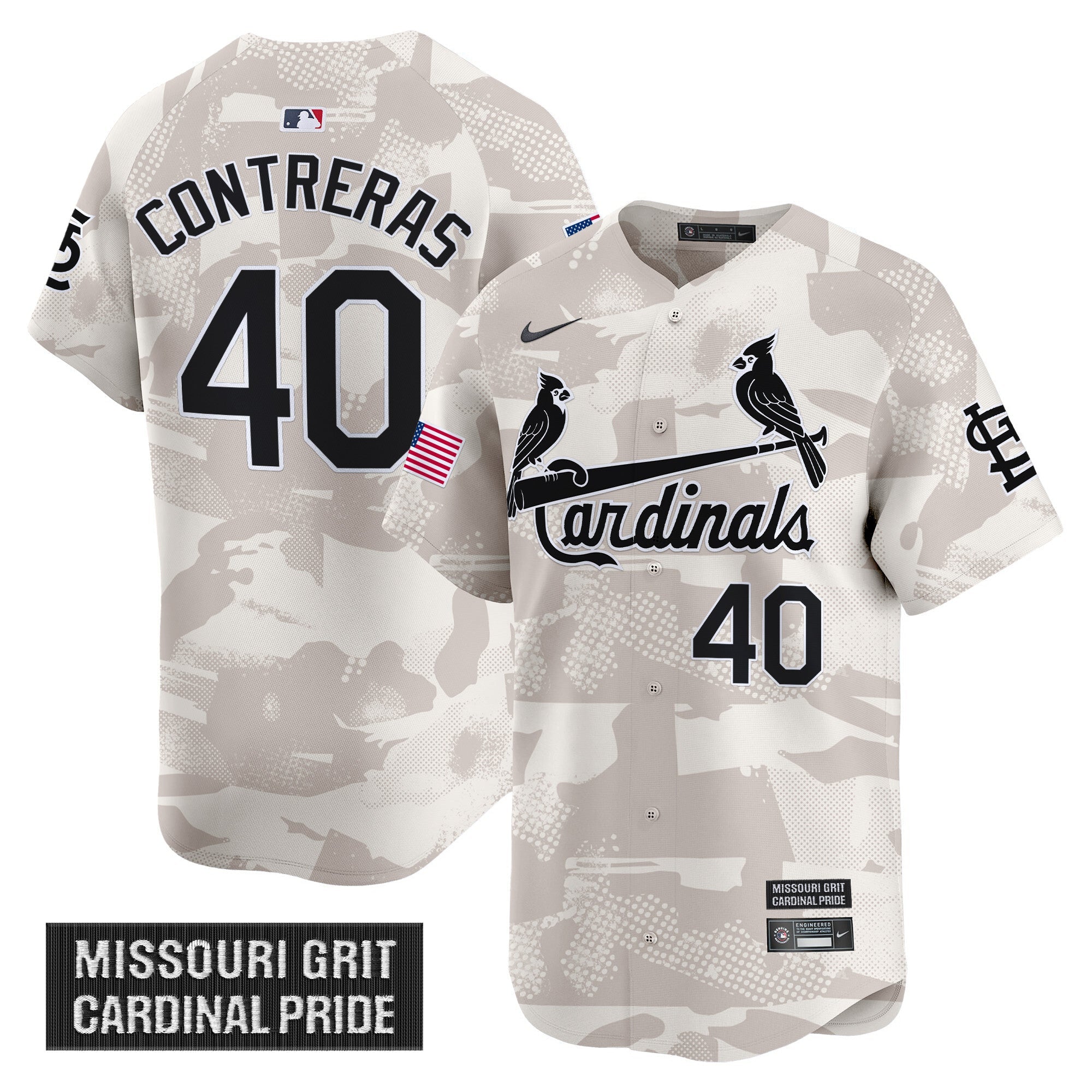 Men’s St. Louis 2025 Armed Forces Day Vapor Premier Limited Jersey