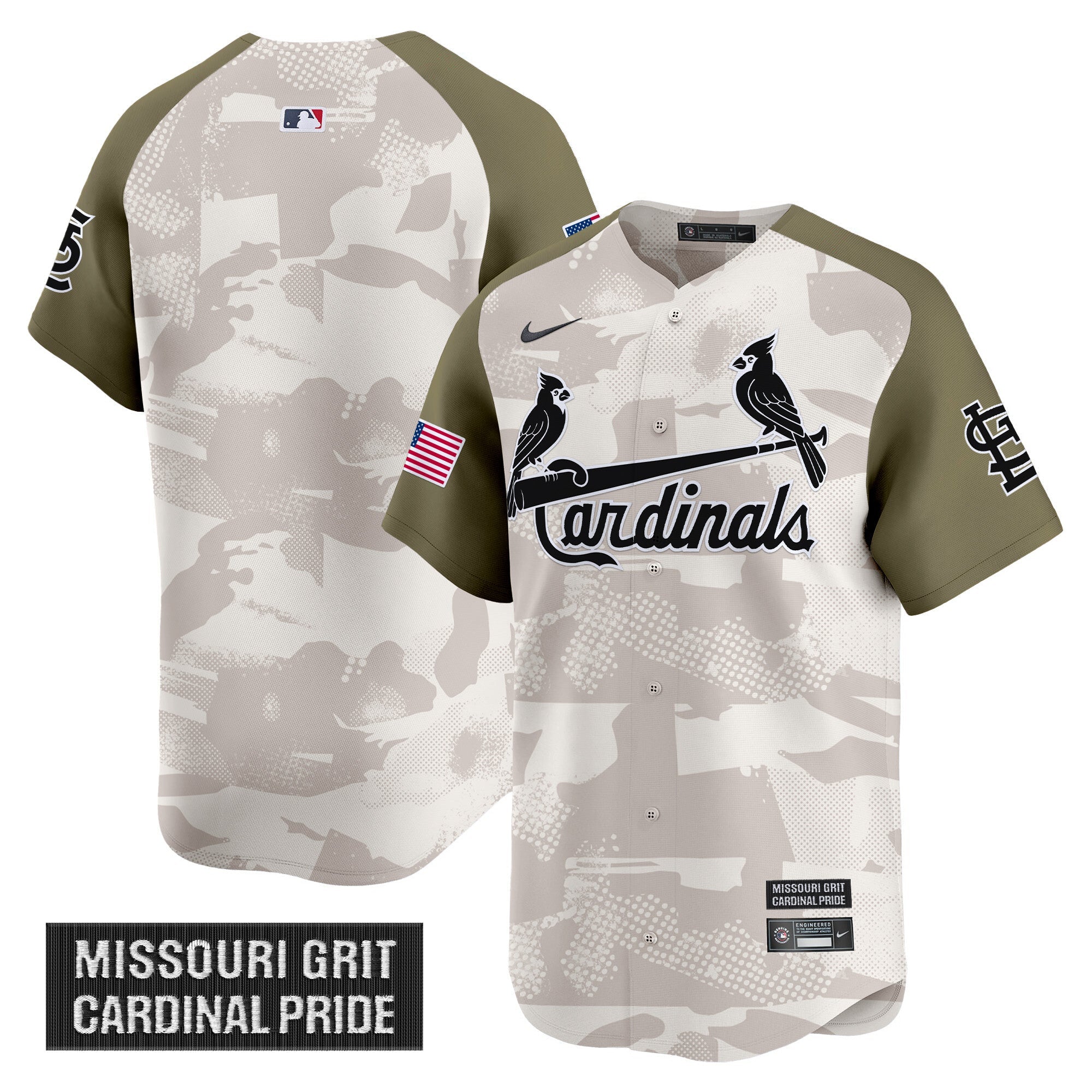Men’s St. Louis 2025 Armed Forces Day Vapor Premier Limited Jersey