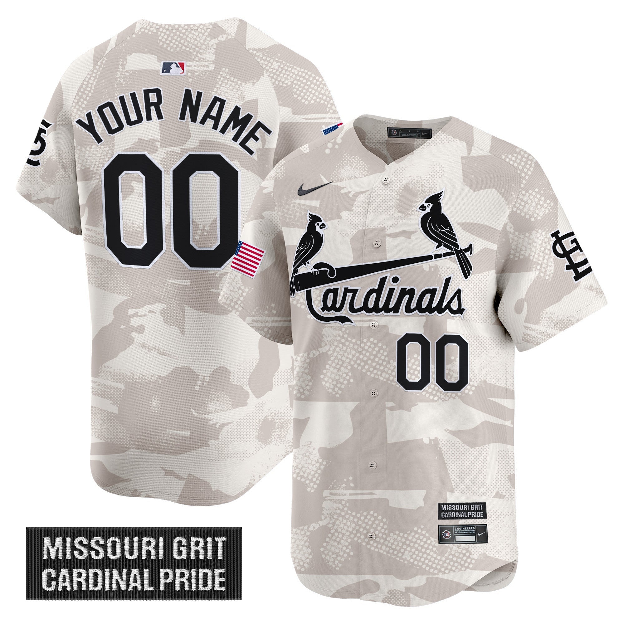 St. Louis 2025 Armed Forces Day Vapor Premier Limited Custom Jersey