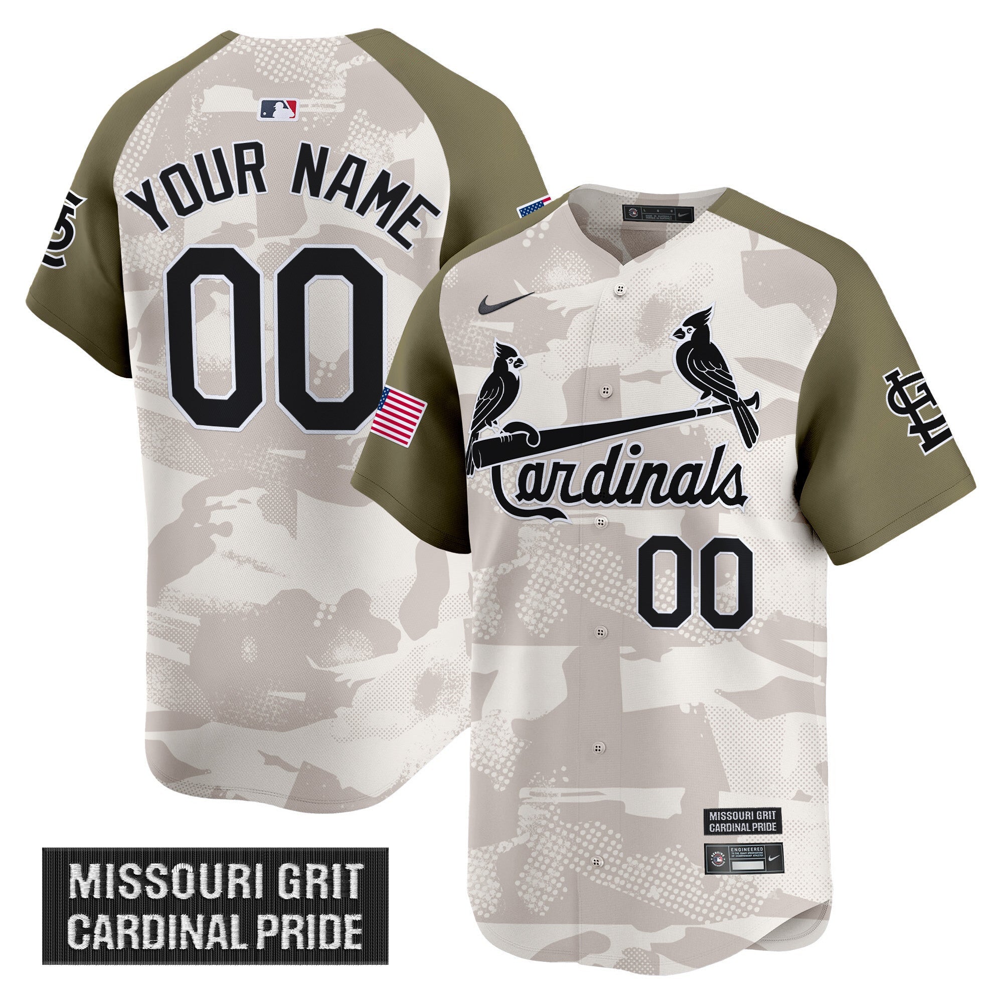 St. Louis 2025 Armed Forces Day Vapor Premier Limited Custom Jersey