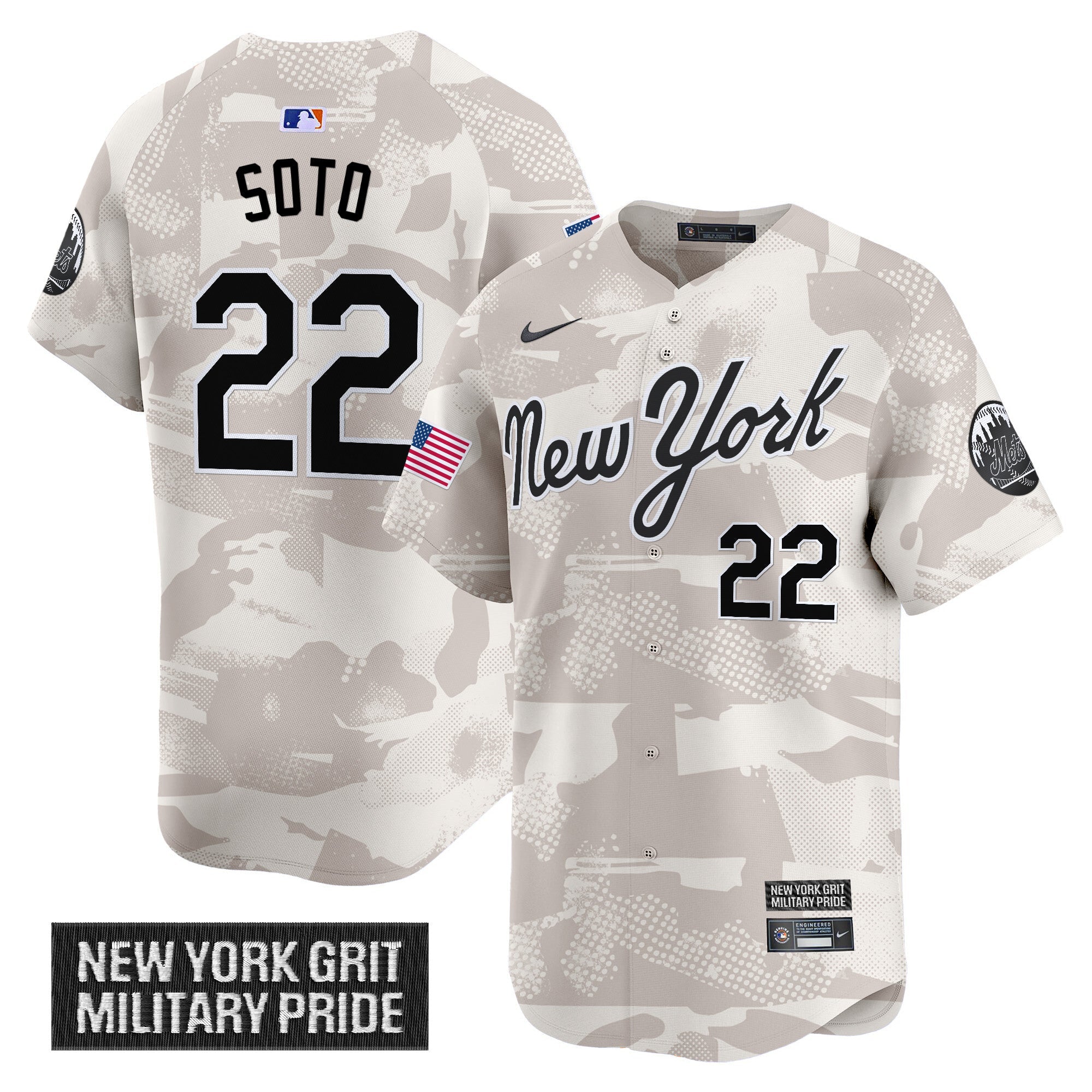 Men’s New York 2025 Armed Forces Day Vapor Premier Limited Jersey