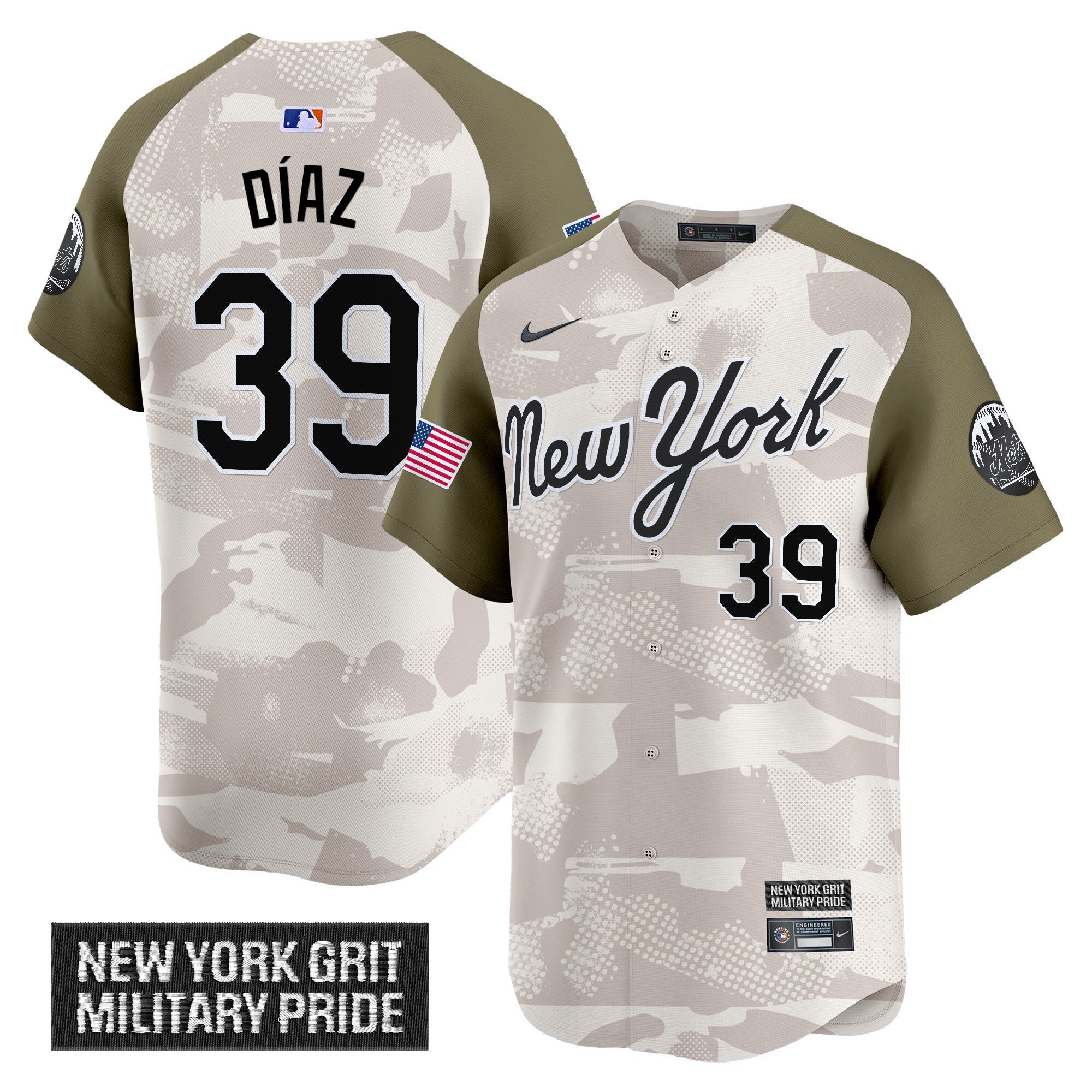 Men’s New York 2025 Armed Forces Day Vapor Premier Limited Jersey