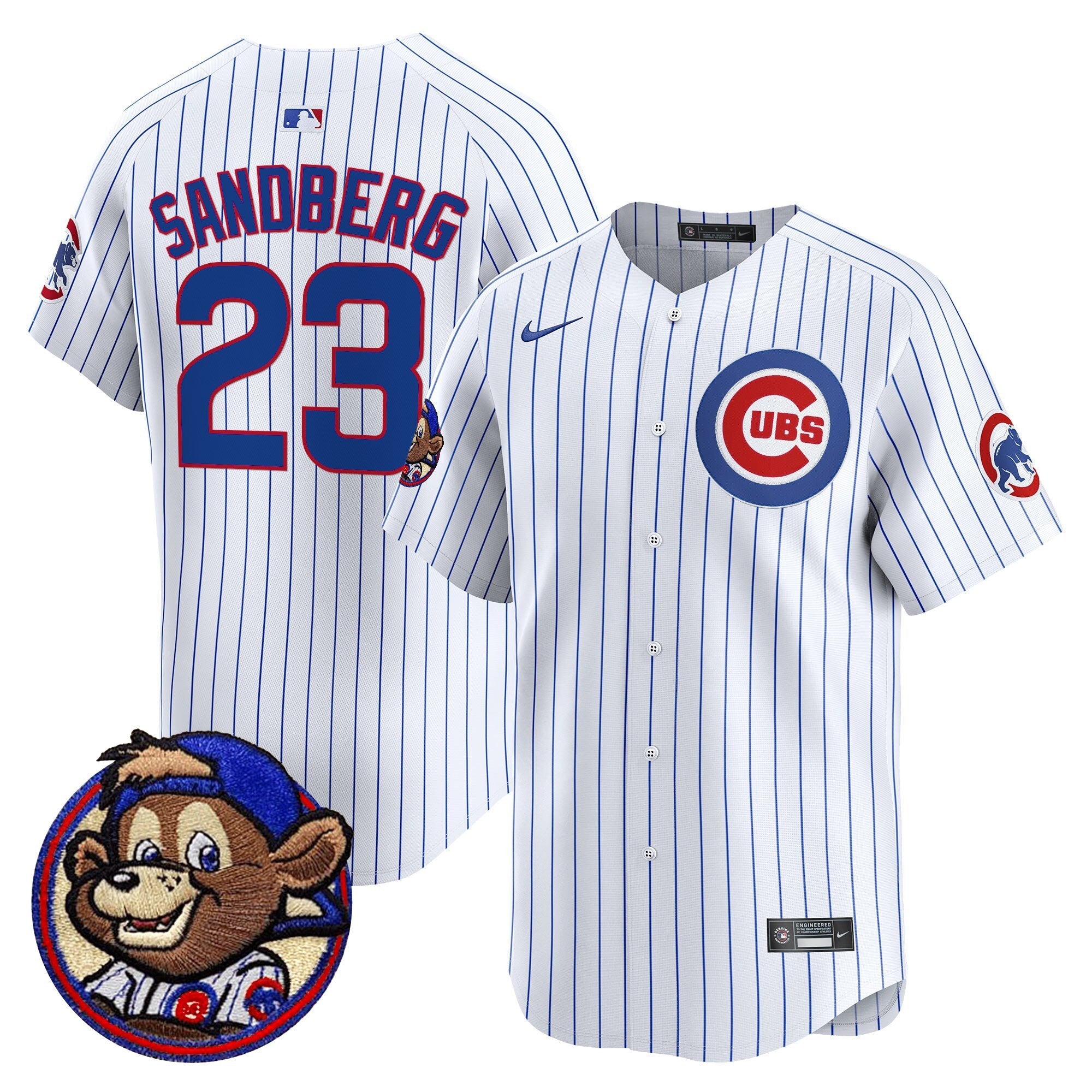 Men’s Chicago Clark Patch Vapor Premier Limited Jersey