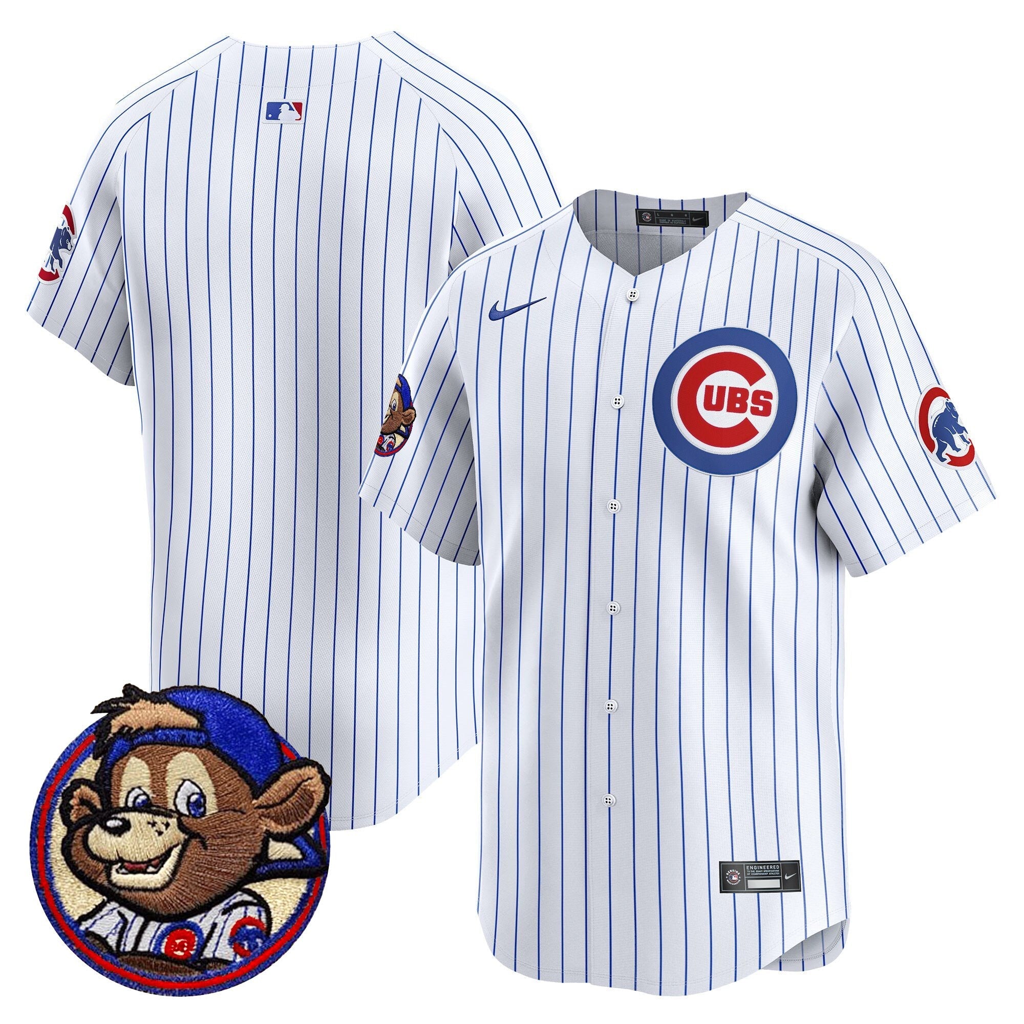 Men’s Chicago Clark Patch Vapor Premier Limited Jersey