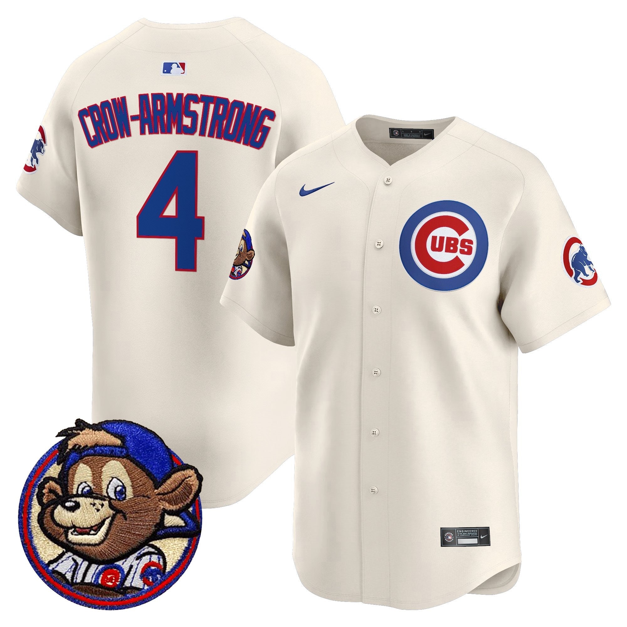 Men’s Chicago Clark Patch Vapor Premier Limited Jersey