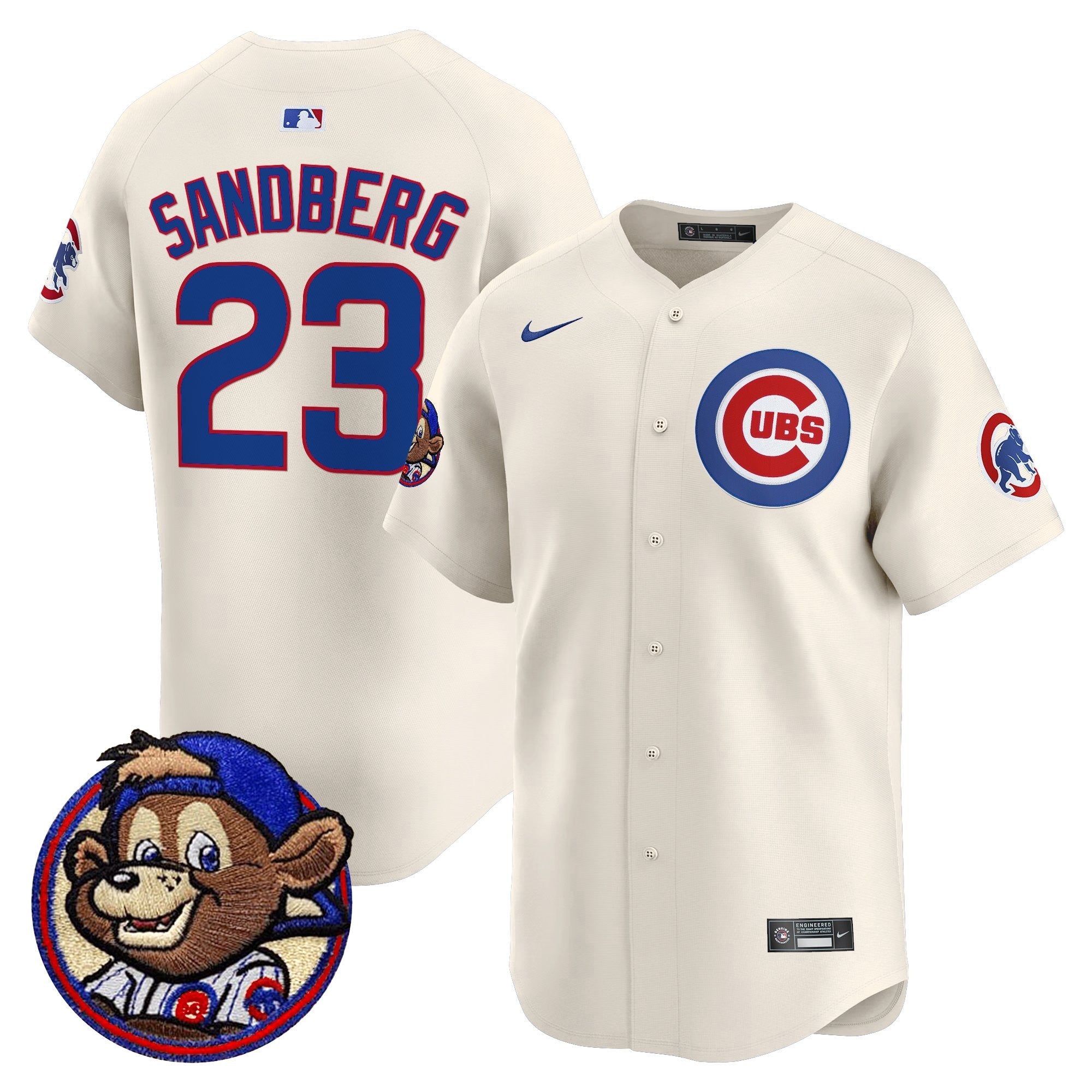 Men’s Chicago Clark Patch Vapor Premier Limited Jersey
