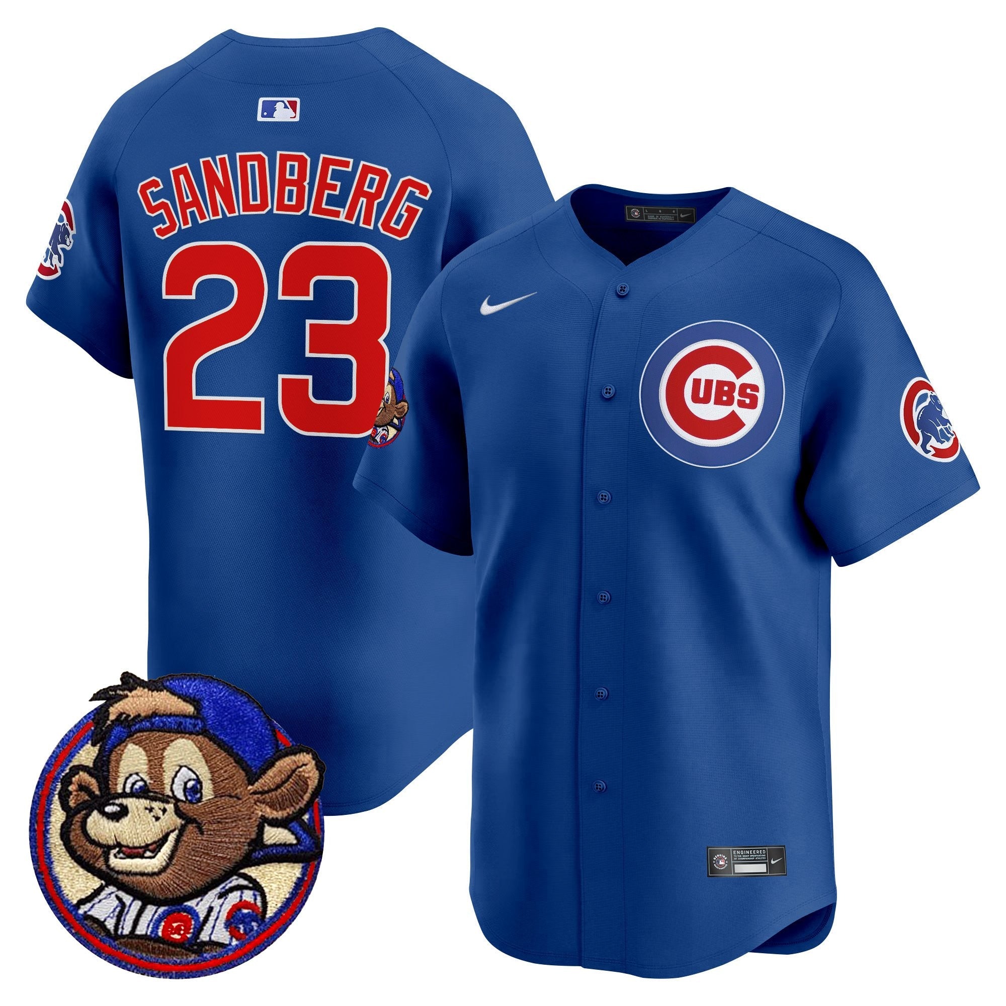 Men’s Chicago Clark Patch Vapor Premier Limited Jersey