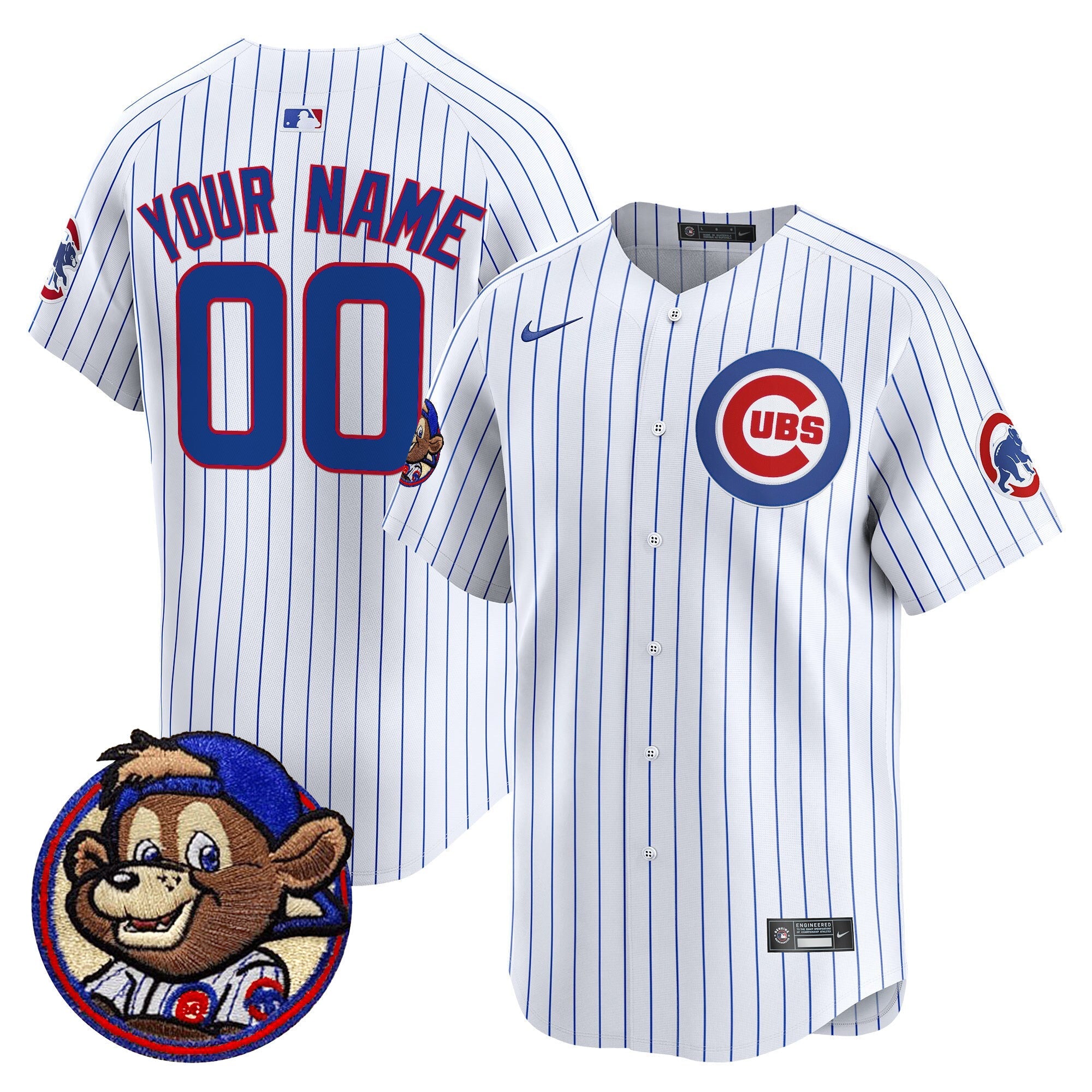 Chicago Clark Patch Vapor Premier Limited Custom Jersey