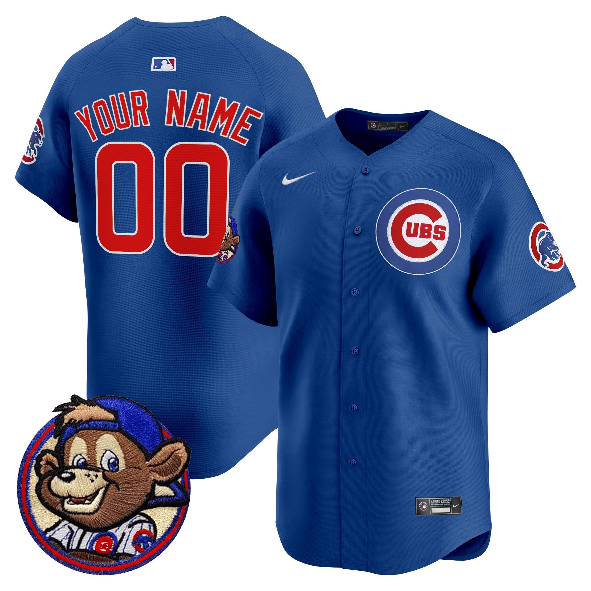 Chicago Clark Patch Vapor Premier Limited Custom Jersey