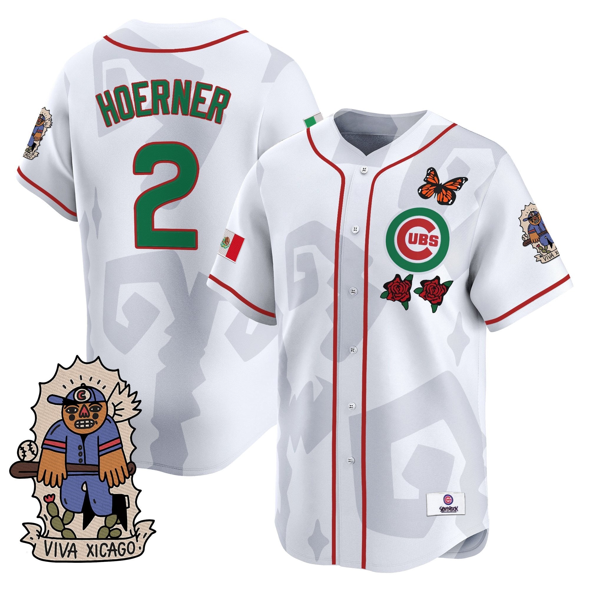 Men’s 2025 Chicago Mexican Heritage Vapor Premier Limited Jersey – Stitched