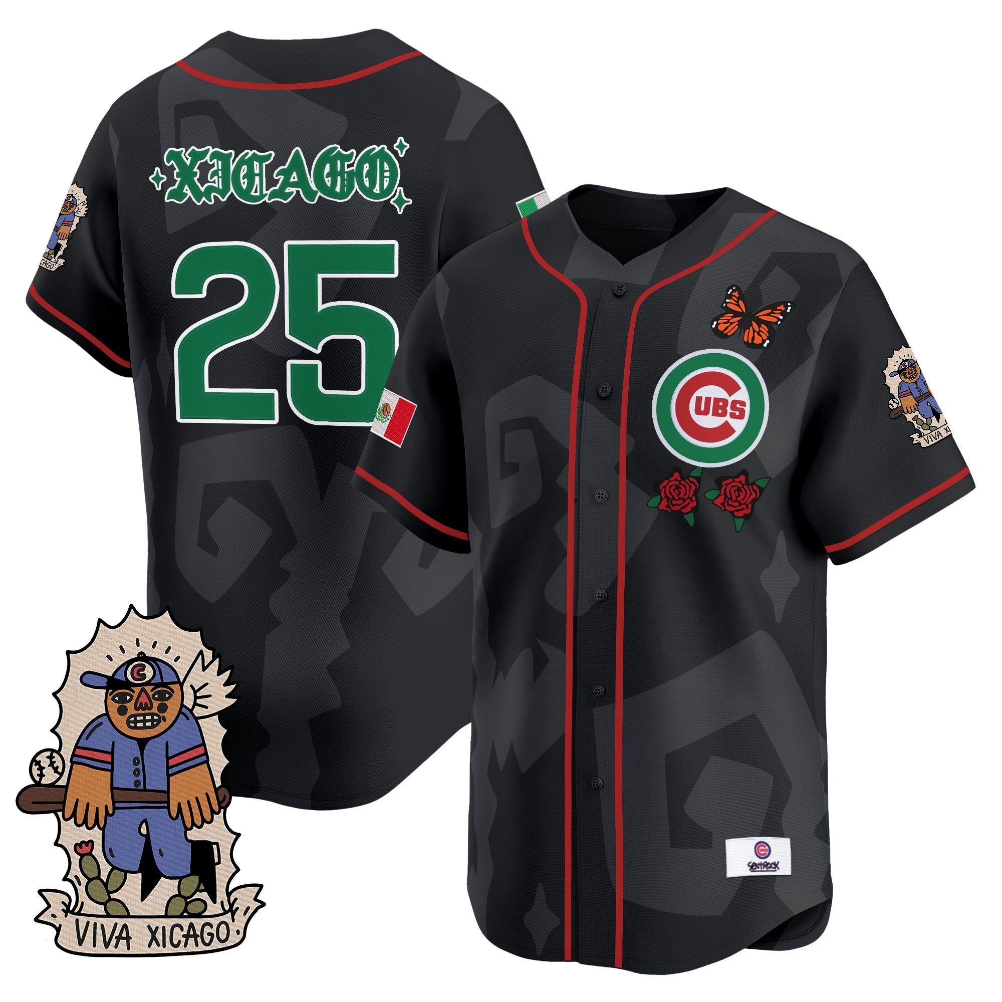 Men’s 2025 Chicago Mexican Heritage Vapor Premier Limited Jersey – Stitched