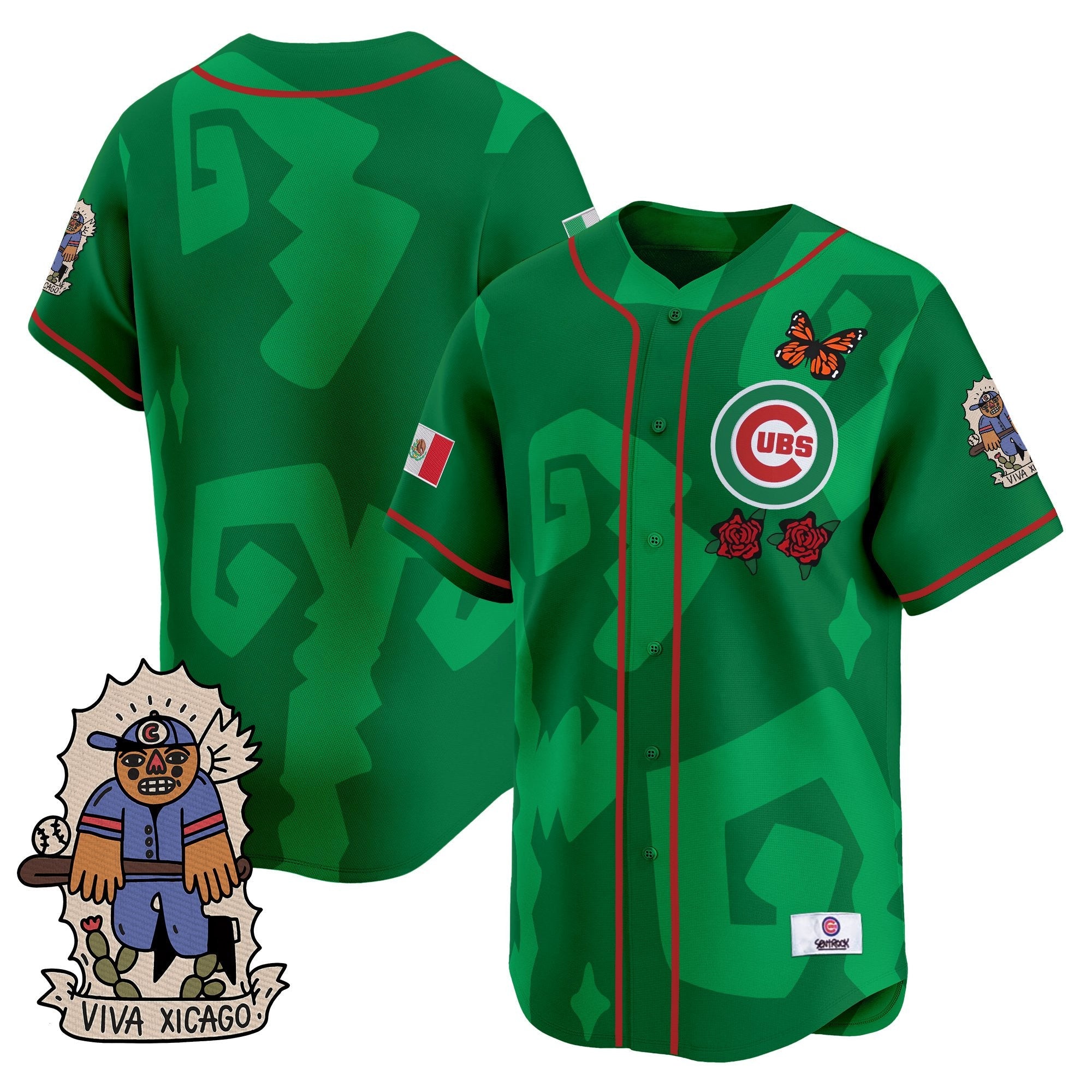 Men’s 2025 Chicago Mexican Heritage Vapor Premier Limited Jersey – Stitched