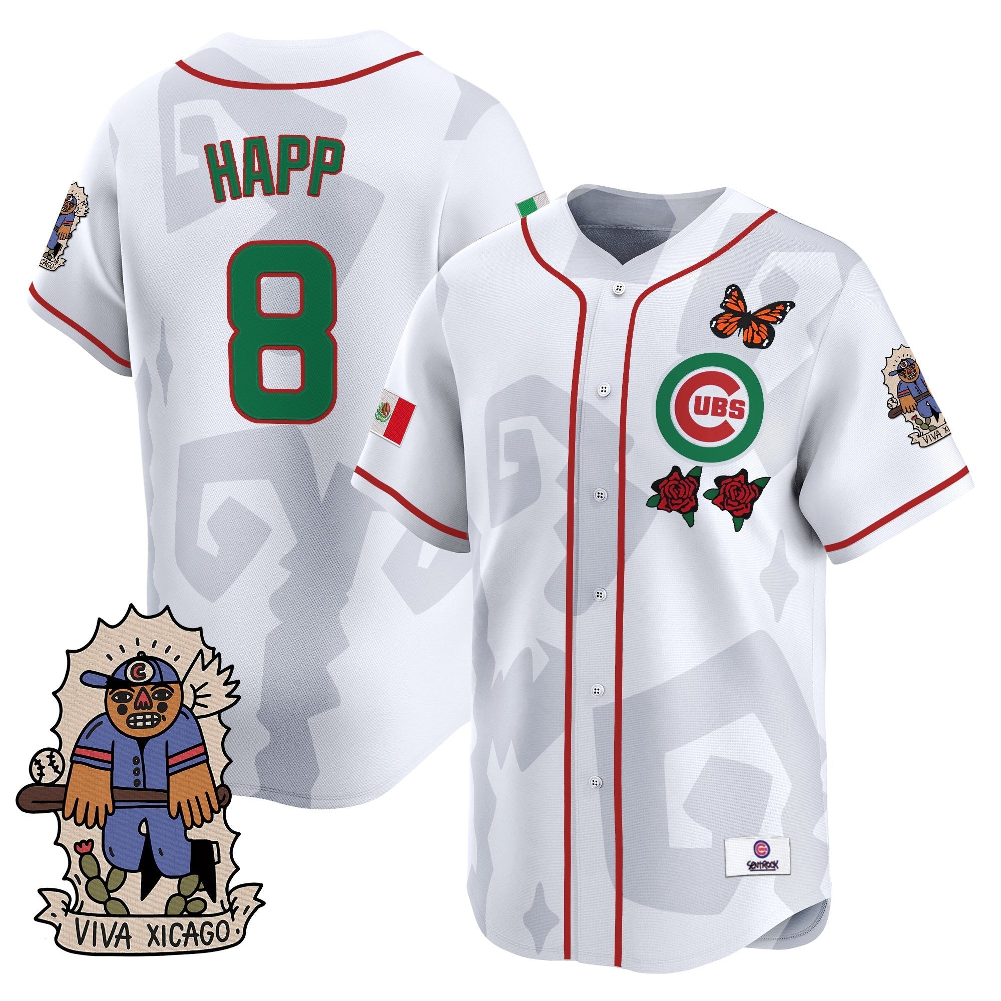 Men’s 2025 Chicago Mexican Heritage Vapor Premier Limited Jersey – Stitched