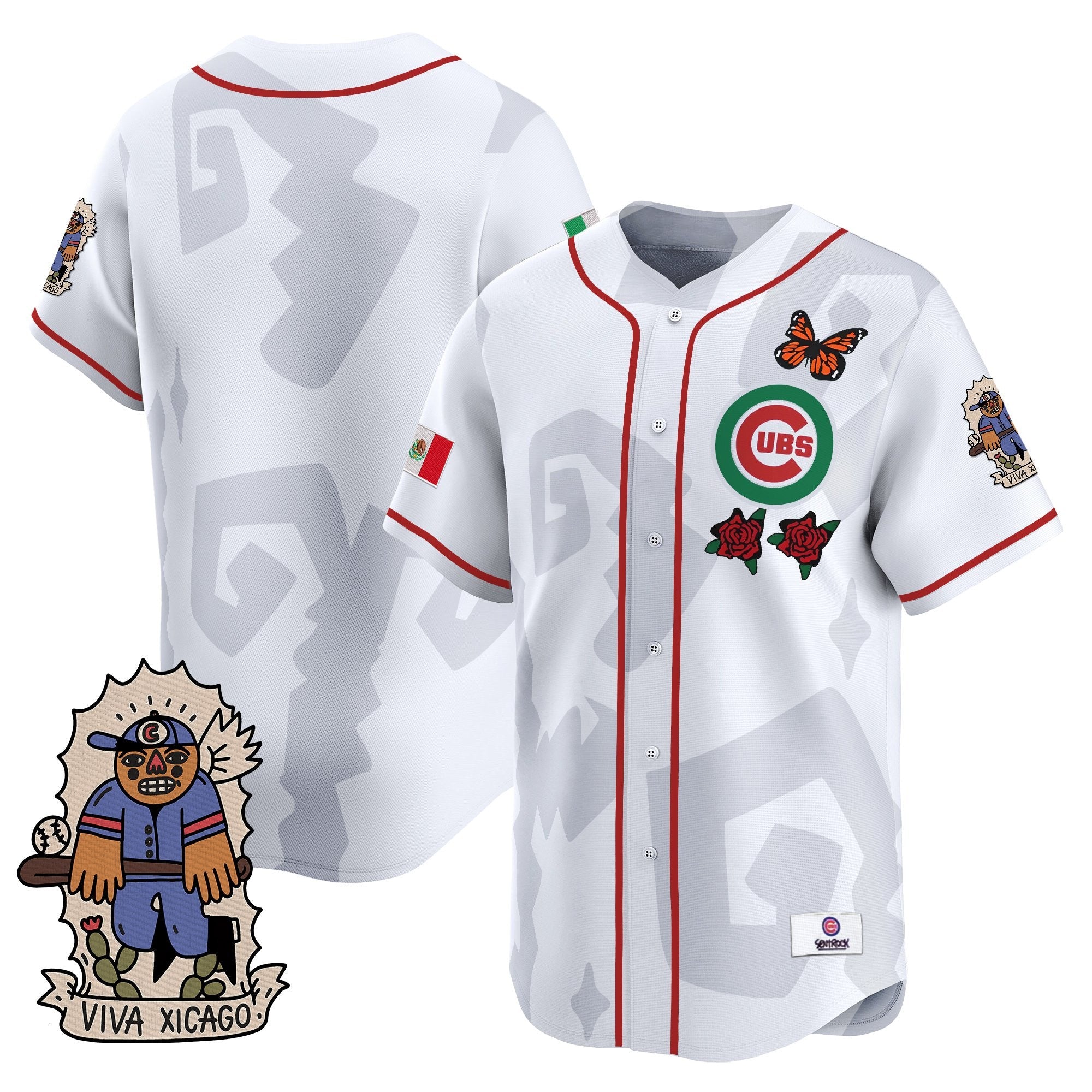 Men’s 2025 Chicago Mexican Heritage Vapor Premier Limited Jersey – Stitched