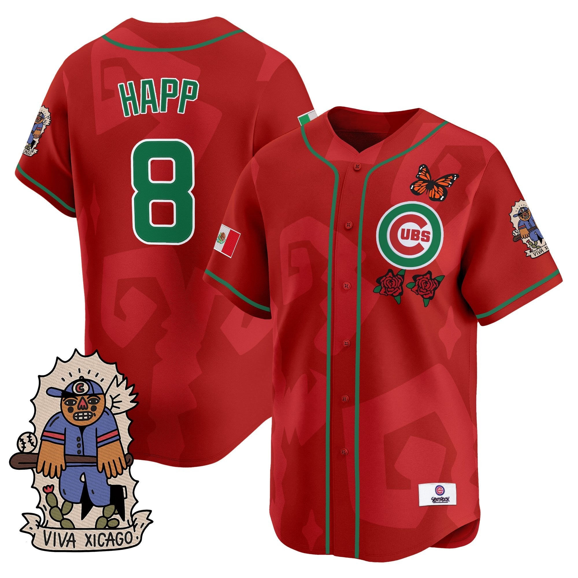 Men’s 2025 Chicago Mexican Heritage Vapor Premier Limited Jersey – Stitched