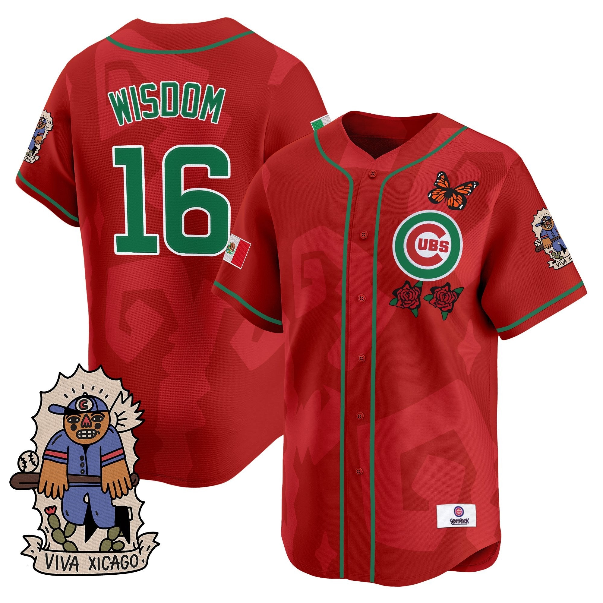 Men’s 2025 Chicago Mexican Heritage Vapor Premier Limited Jersey – Stitched